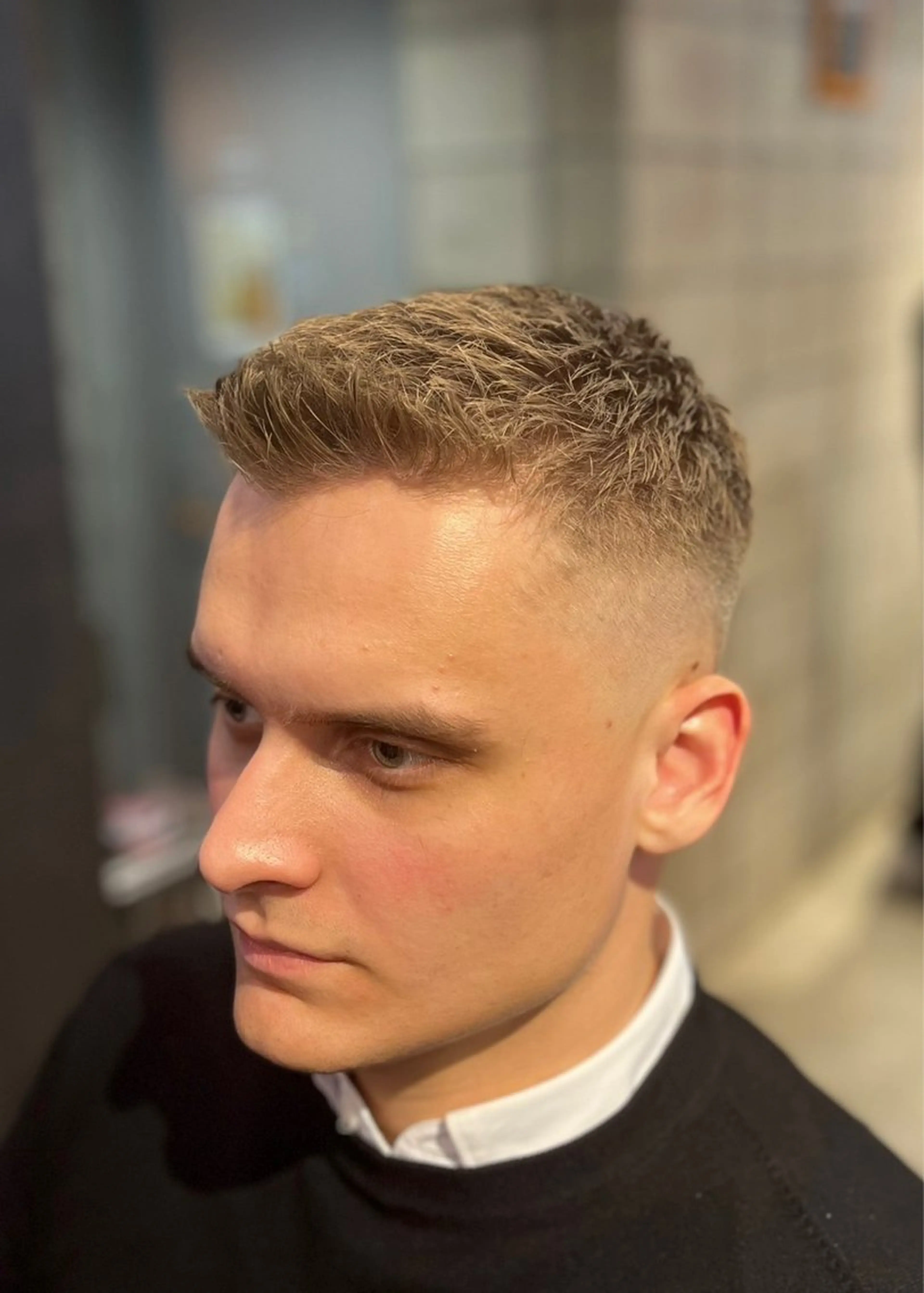 ショート FRANK'S BARBER WEST TOKYO所属・吉祥寺メンズカット hanaのヘアスタイル