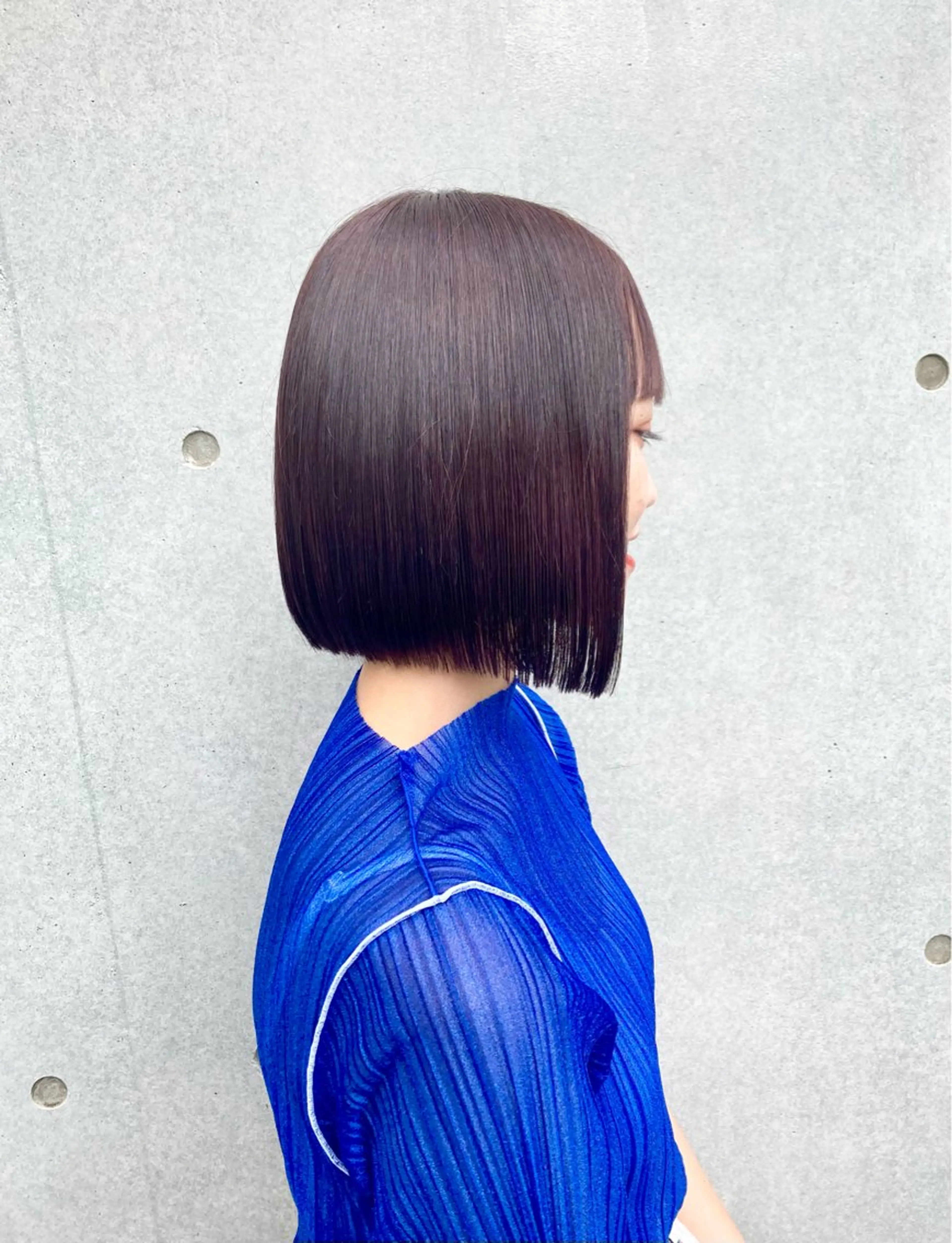 ミディアム カット ヘアカラー Fun  hair make所属・田牧 みゆきのヘアスタイル