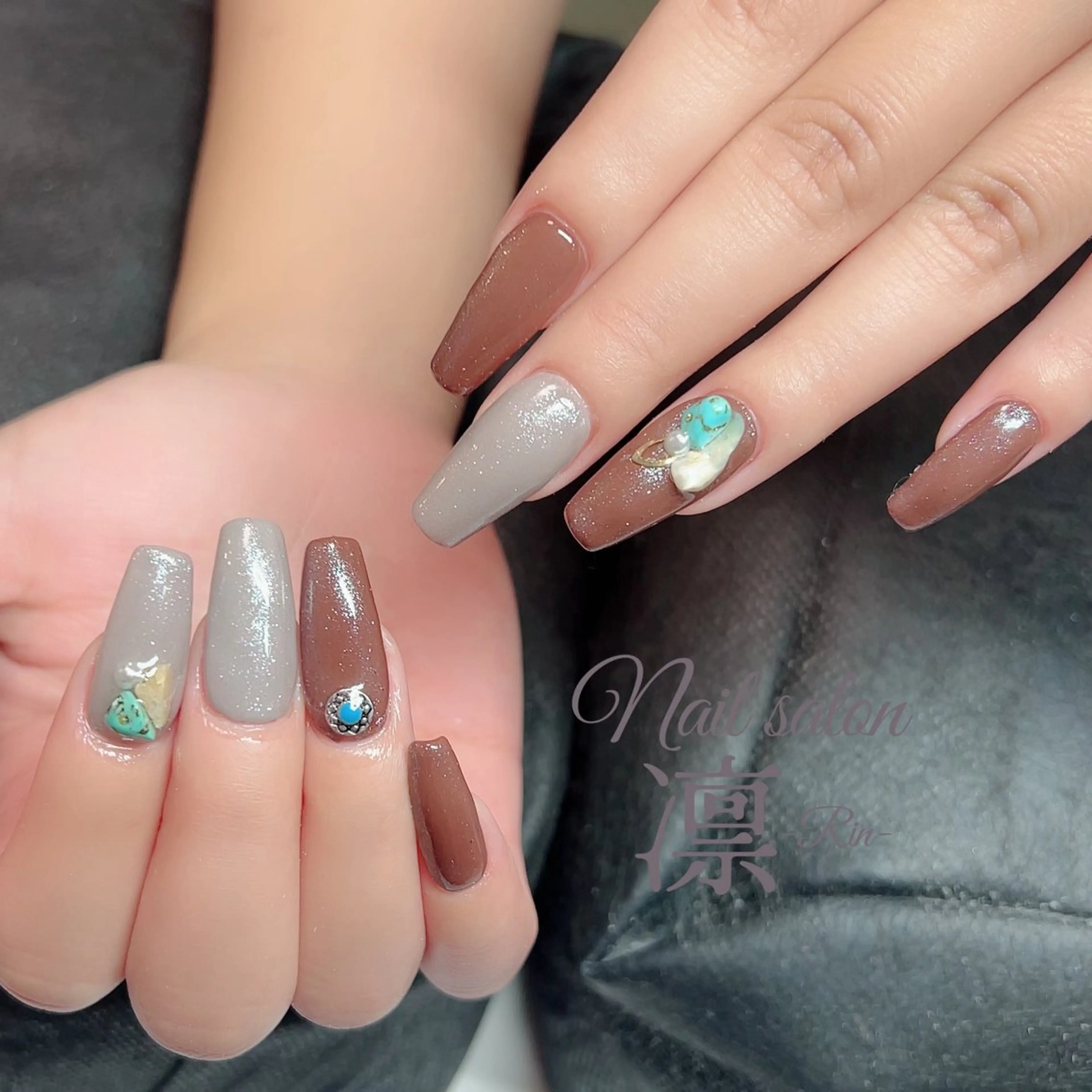 ネイル スカルプネイル private salon凛のネイルデザイン