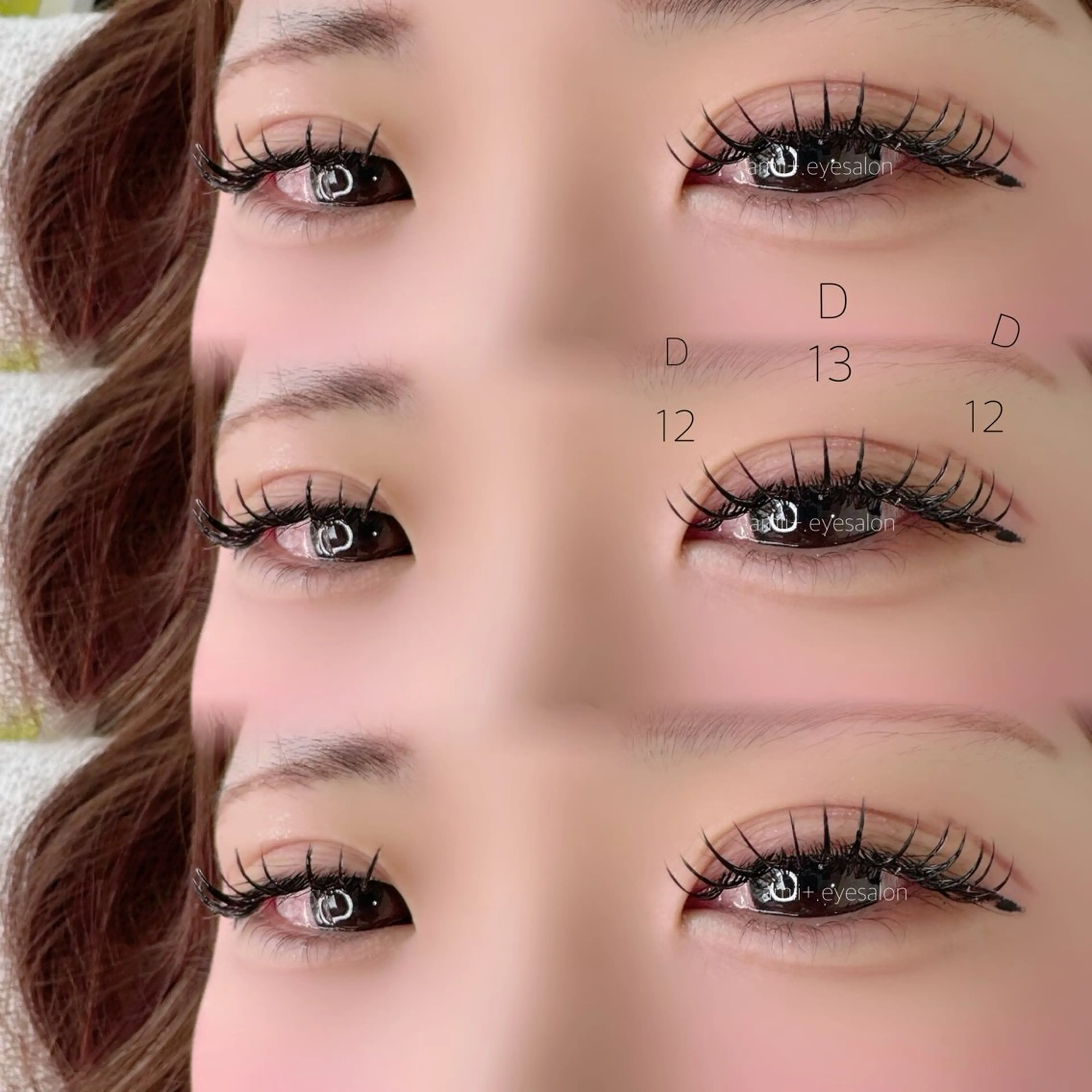 マツエク・マツパ マツエク 🦢amii. 鷲田のマツエク・マツパデザイン