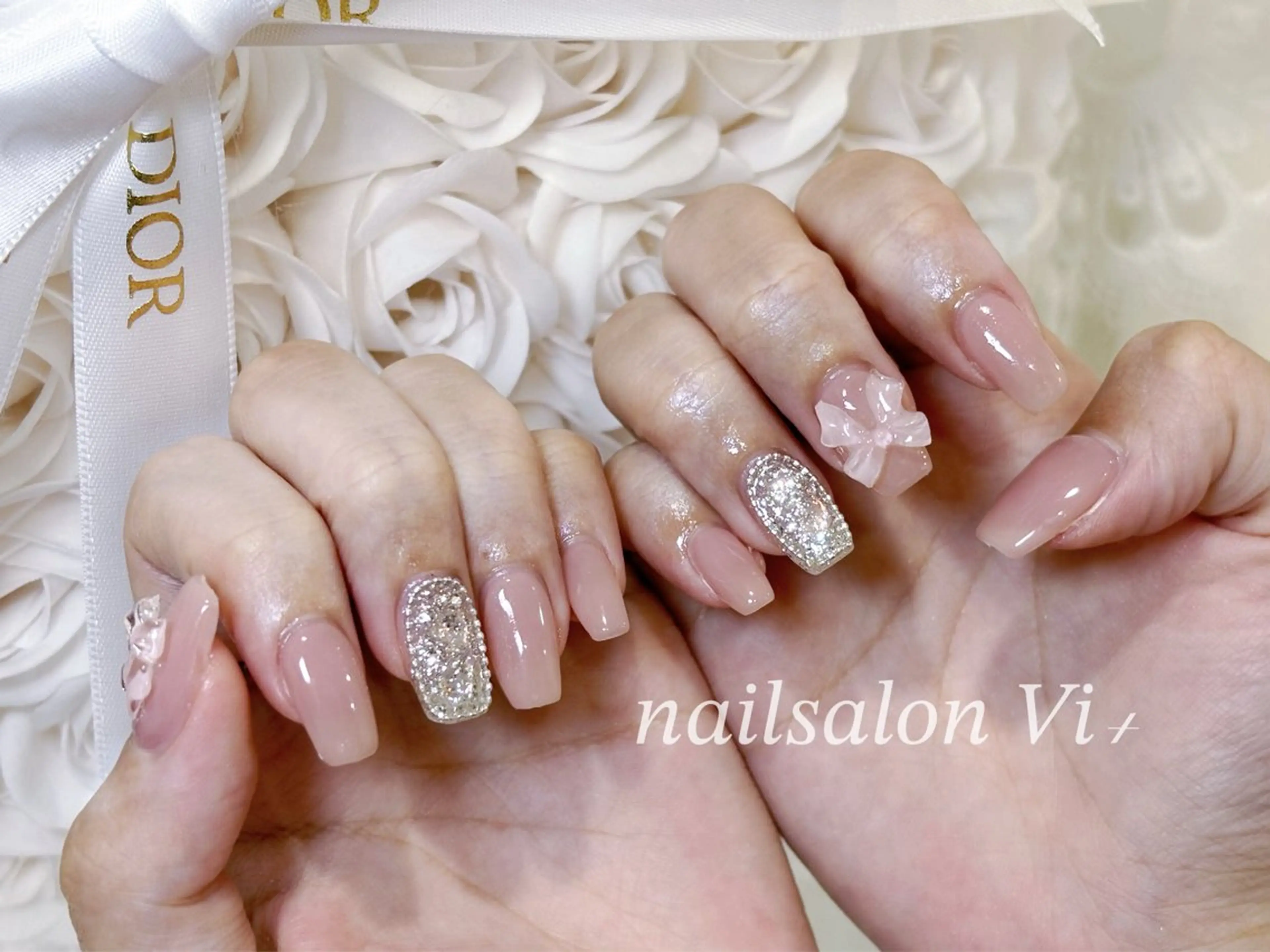 ネイル ハンドネイル Nailsalon Vi+ももか🩷のネイルデザイン