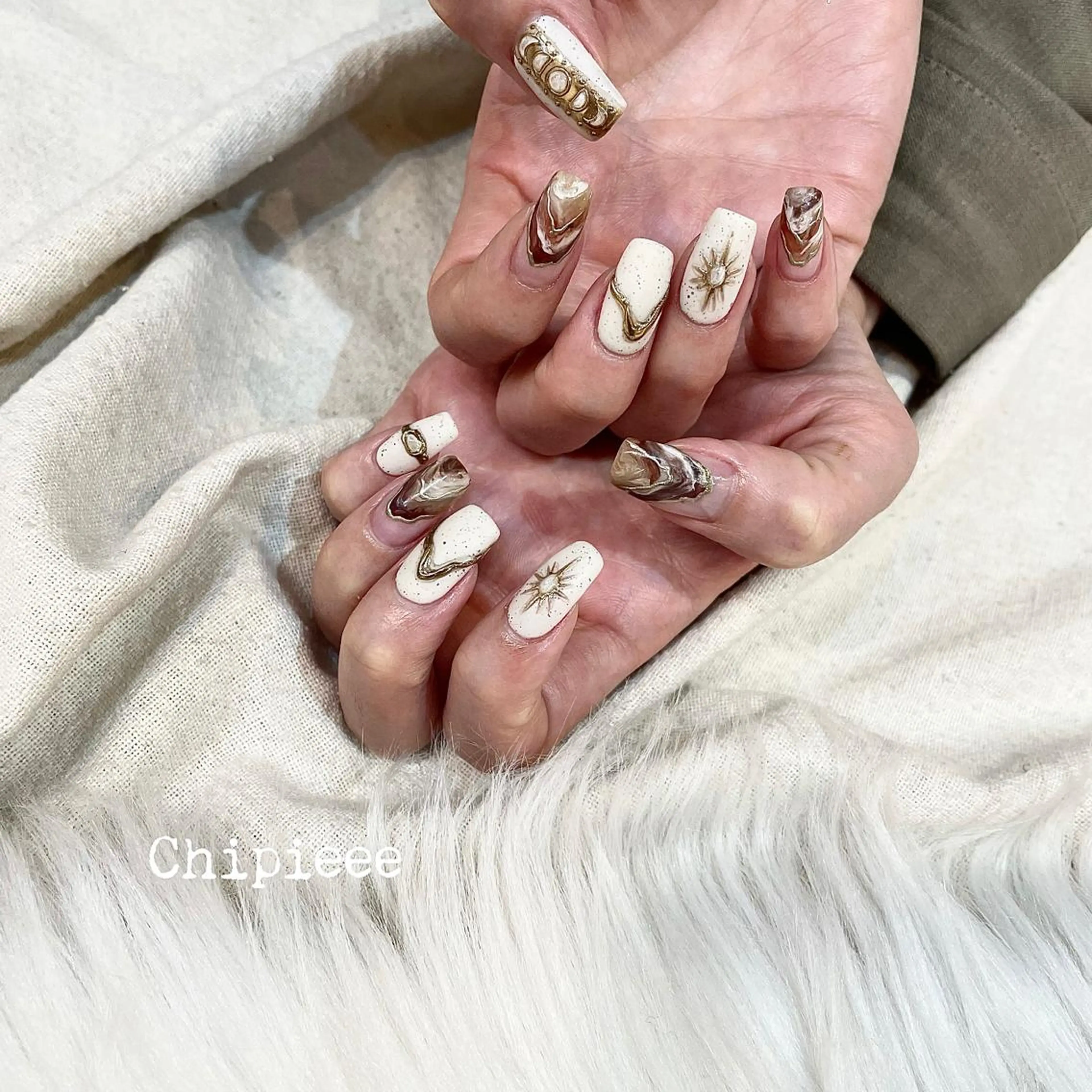 ネイル ハンドネイル revia所属・ERI Nailistのネイルデザイン