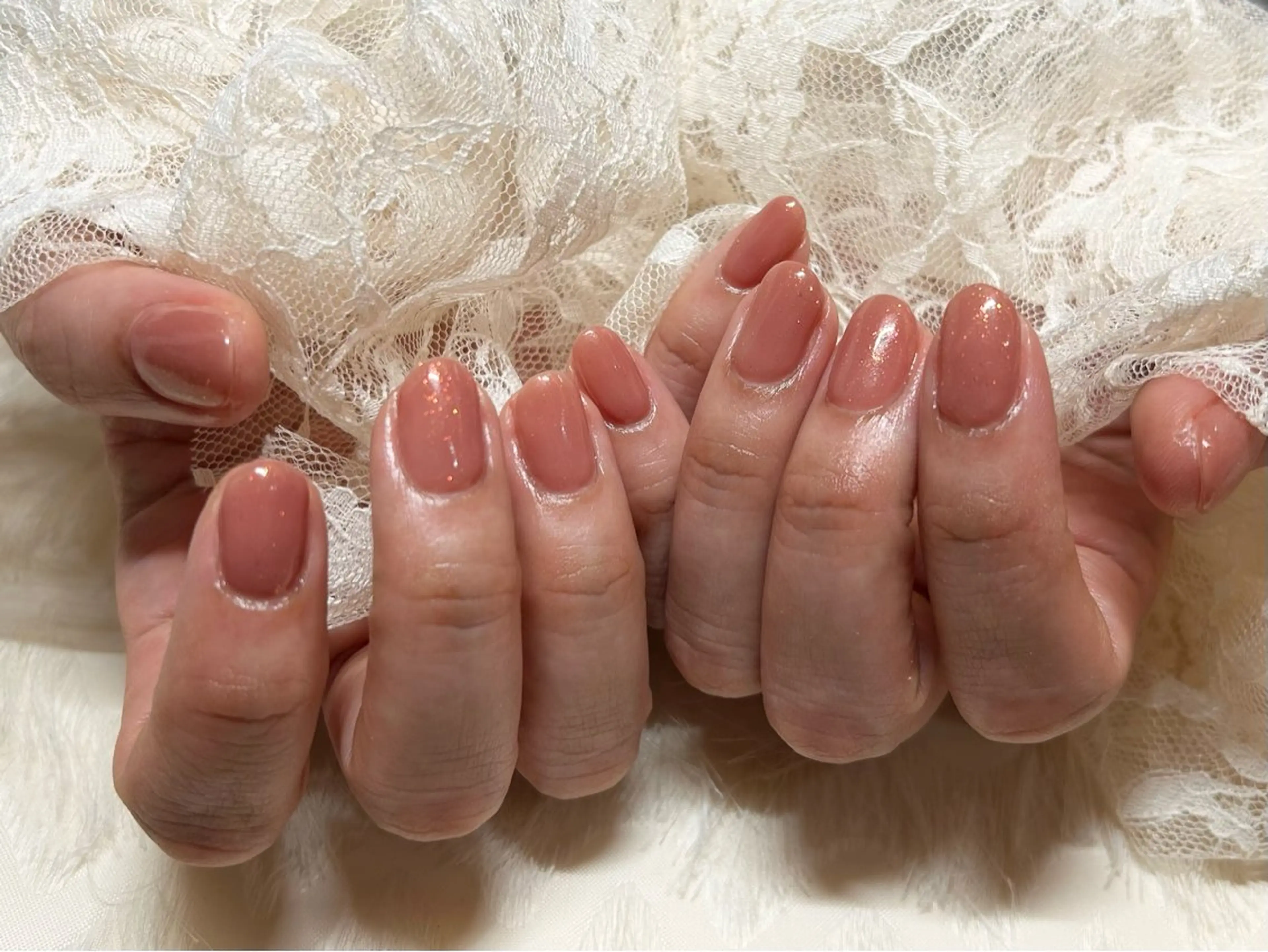 ネイル シンプルネイル ハンドネイル パラスパガーデン Nitagai☺︎のネイルデザイン