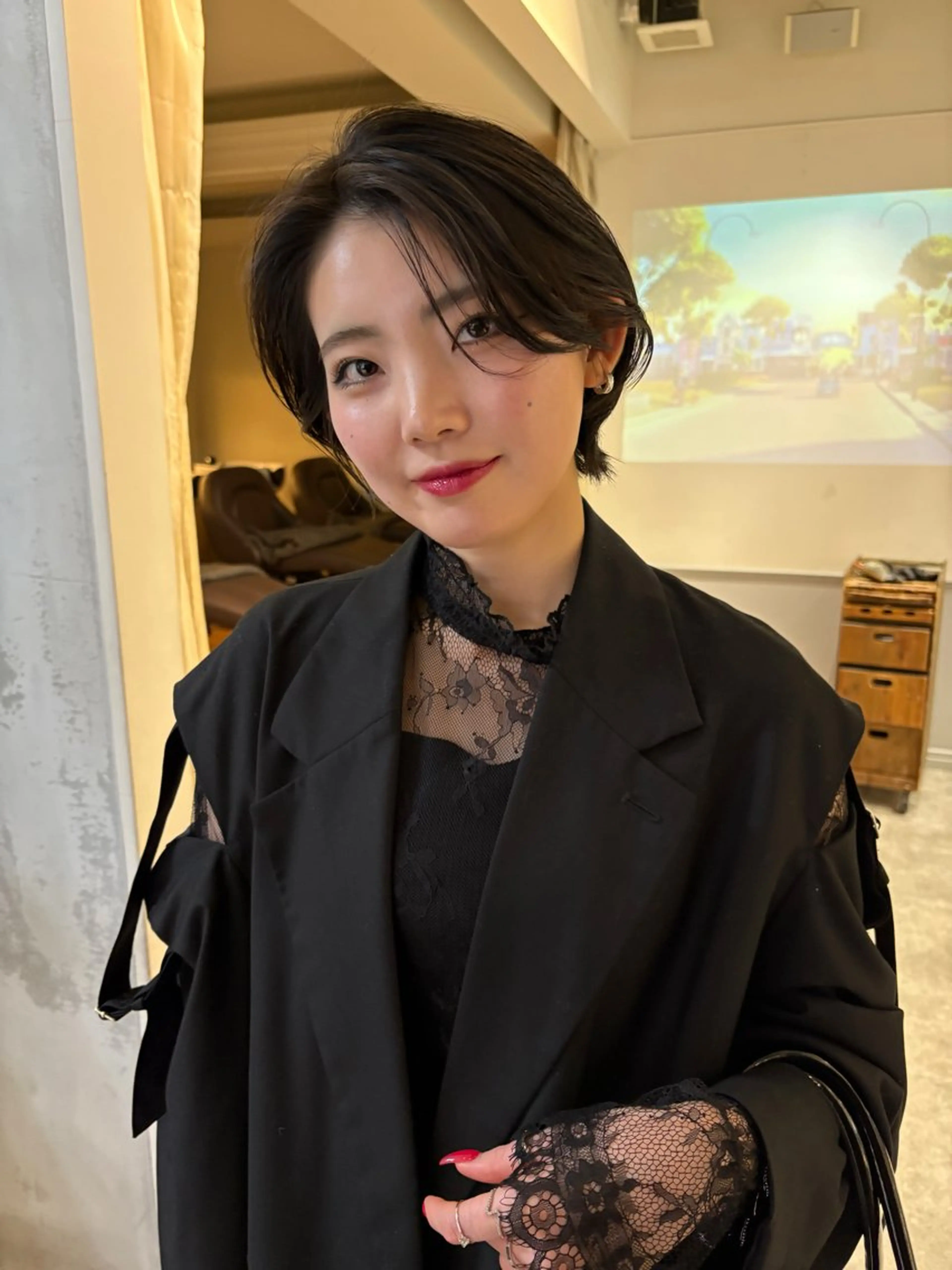ショート カット SIKI yuuna モテ韓国ヘア☁️のヘアスタイル