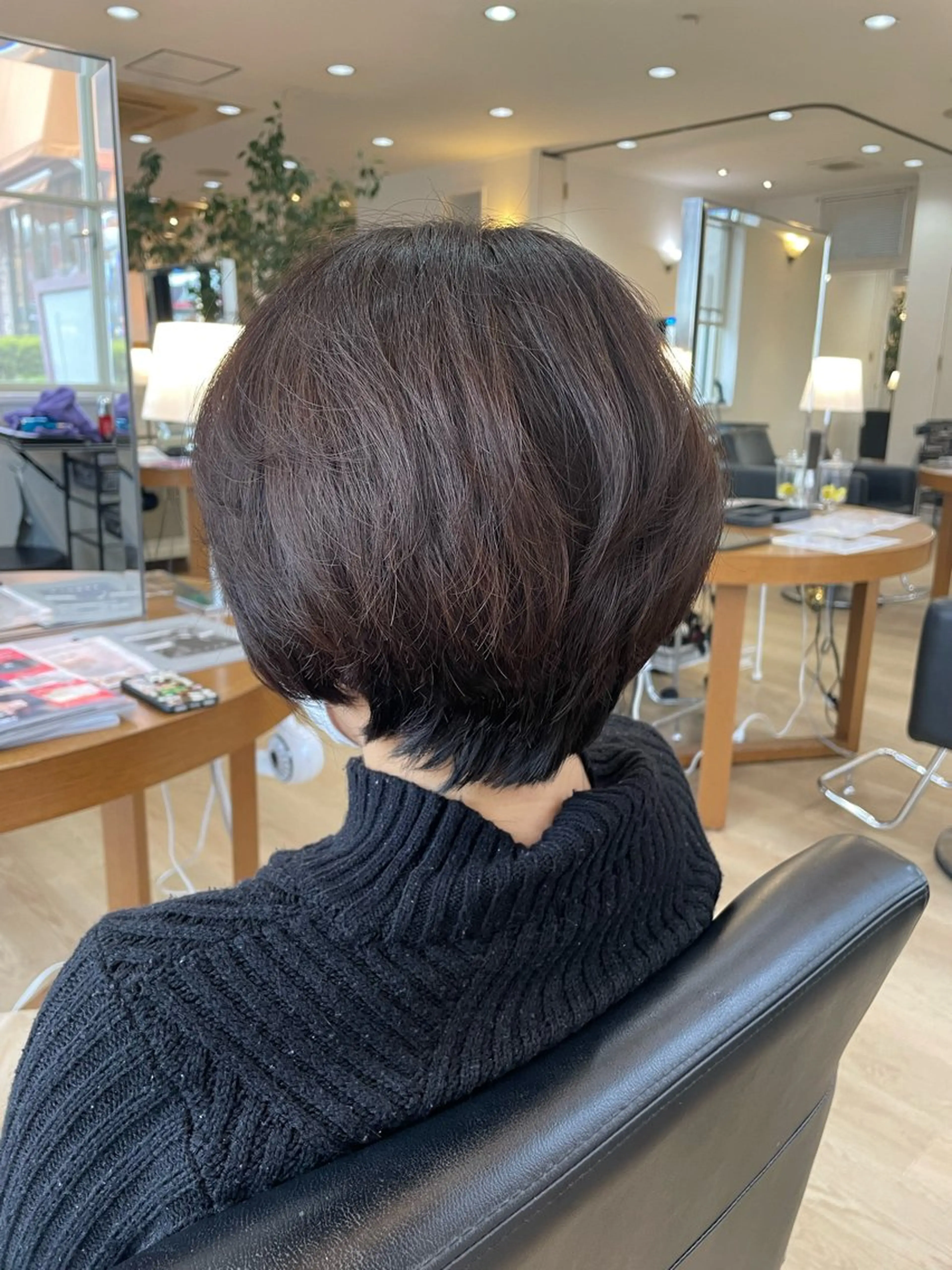 ショート ショートボブ ボブ ショートヘア 市野 ひかるのヘアスタイル