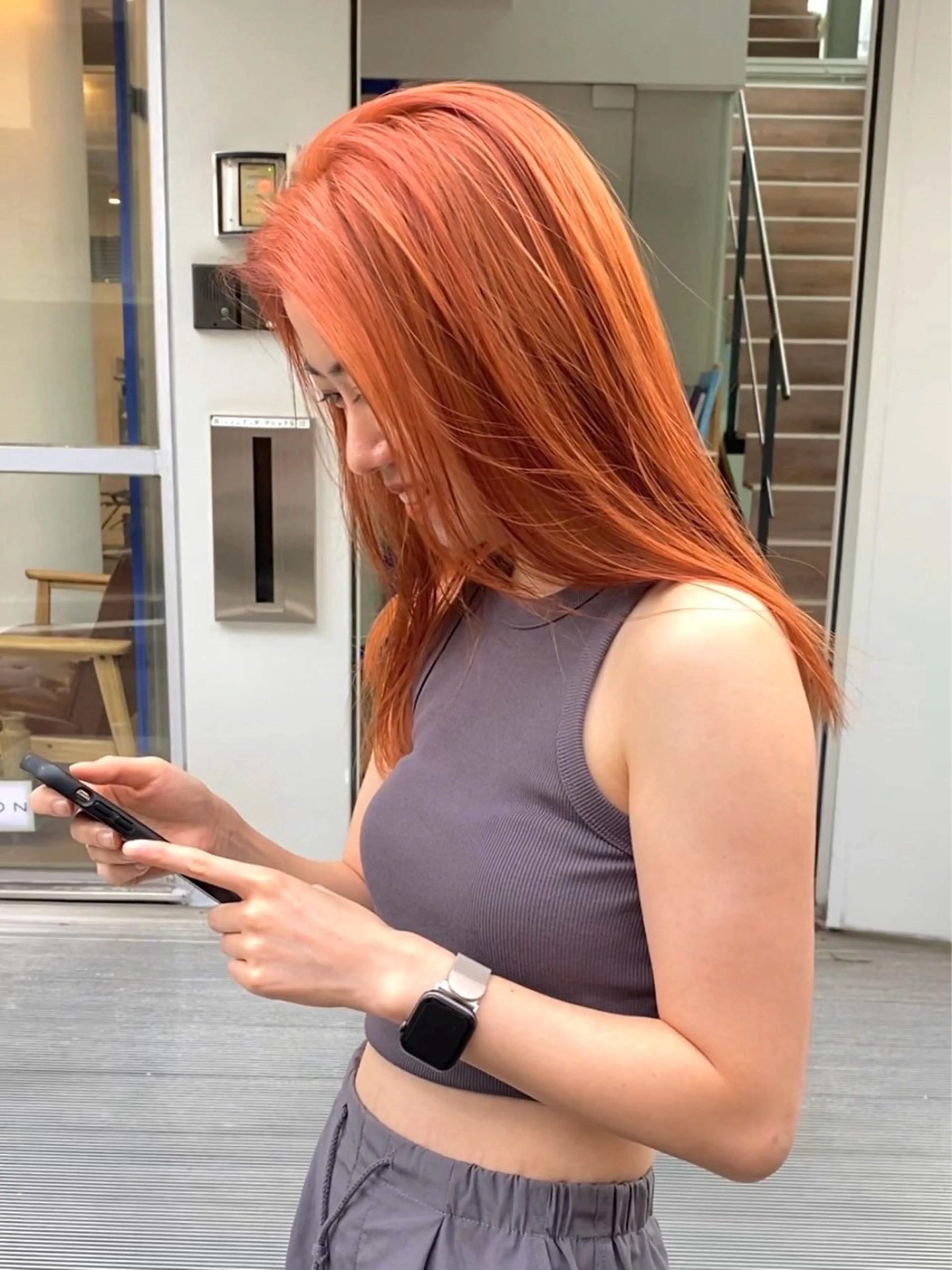 ロング カラー ヘアカラー 🌻名古屋🌻 🫧ハイトーン🫧のヘアスタイル