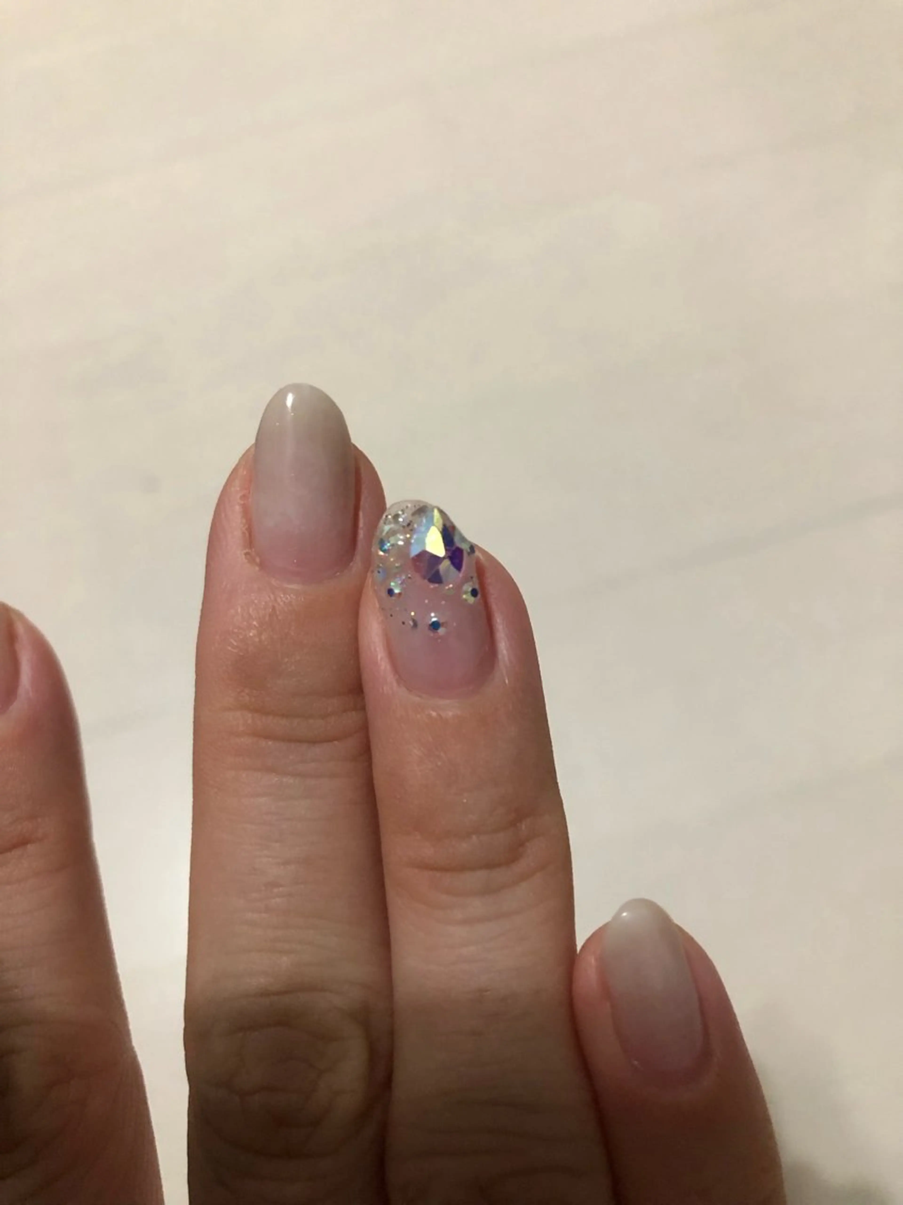 ネイル ハンドネイル 自爪育成ネイルケア Lena  nailのネイルデザイン