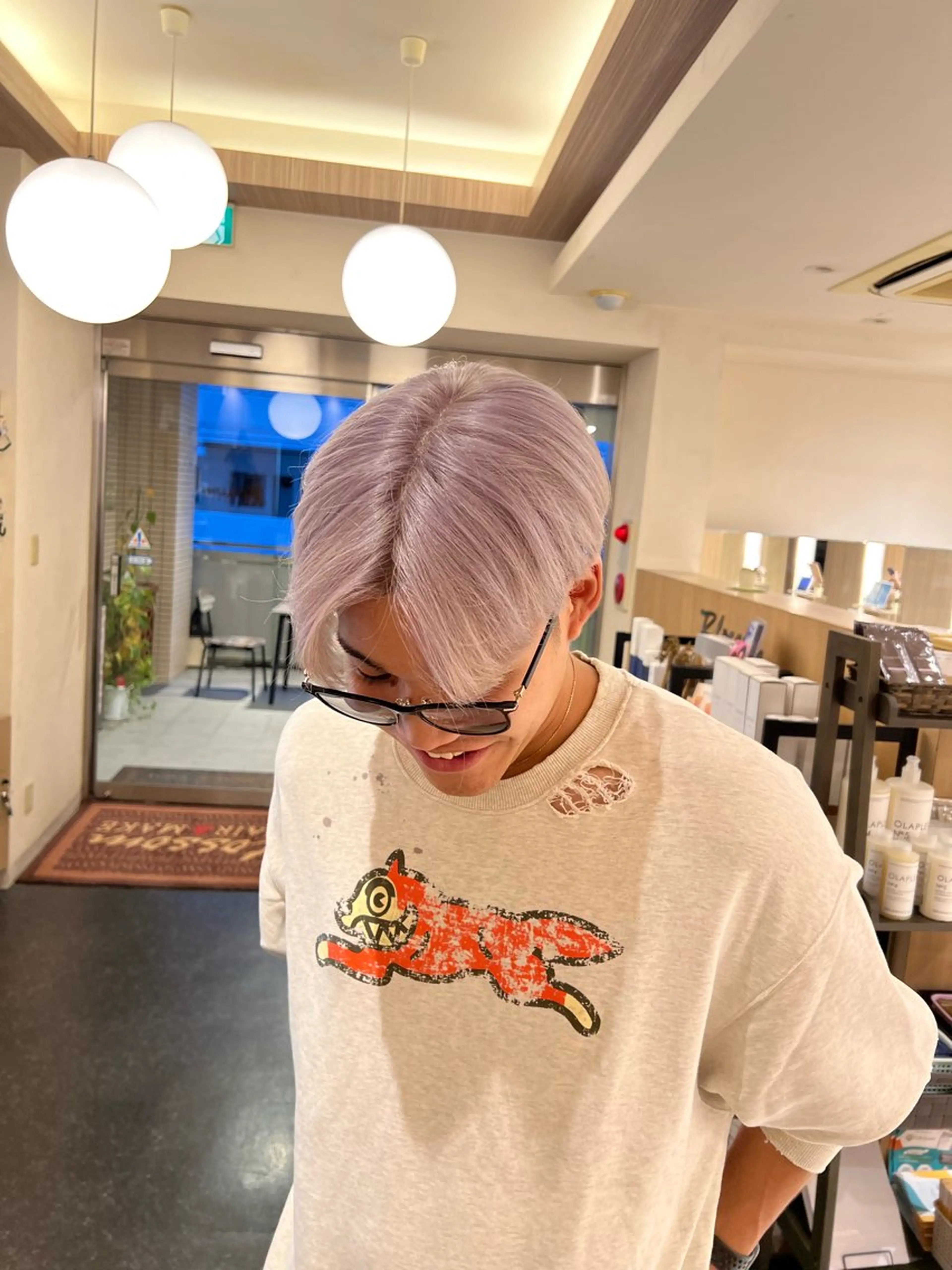 カラー 久永 菫のヘアスタイル