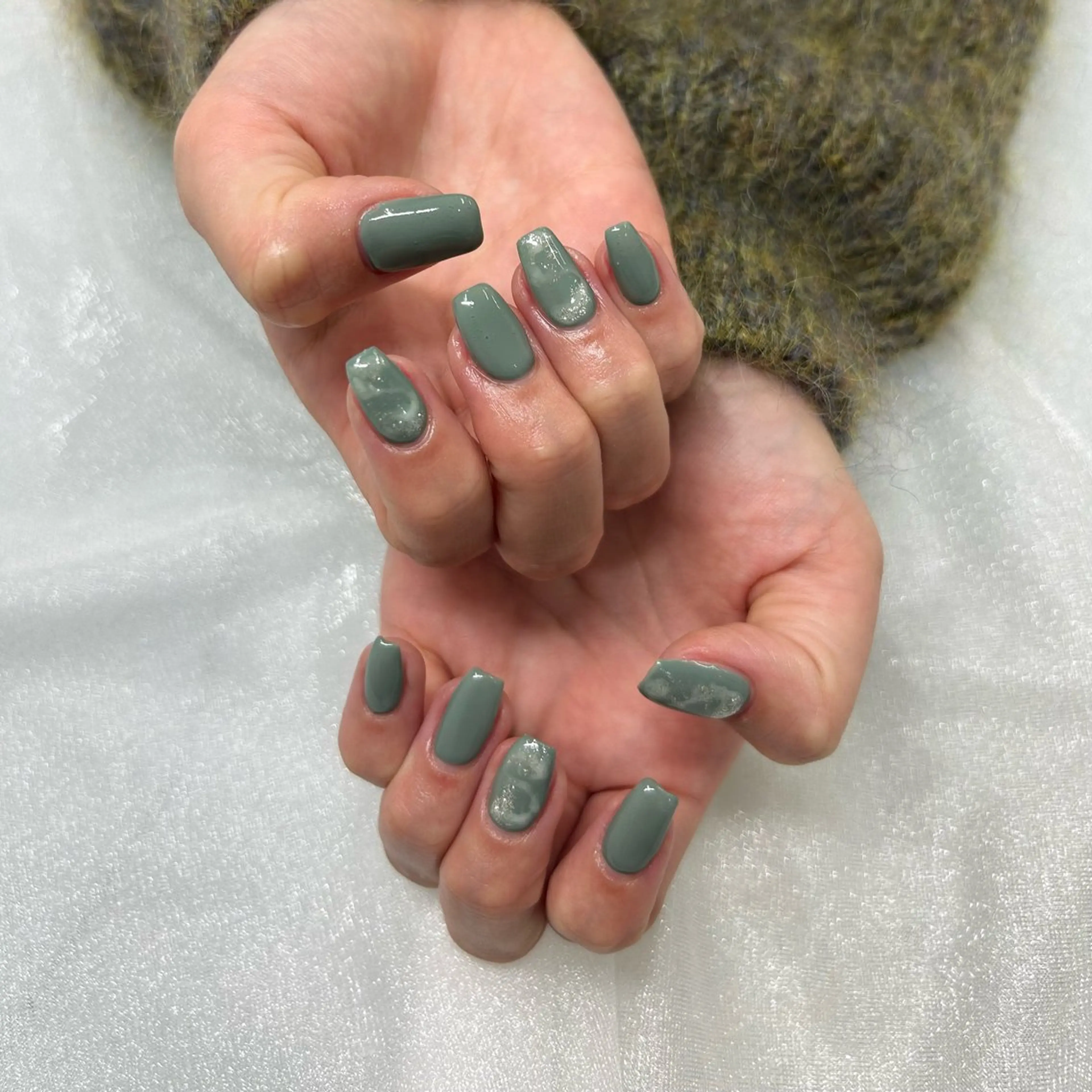 ネイル シンプルネイル 加藤 楓子のネイルデザイン