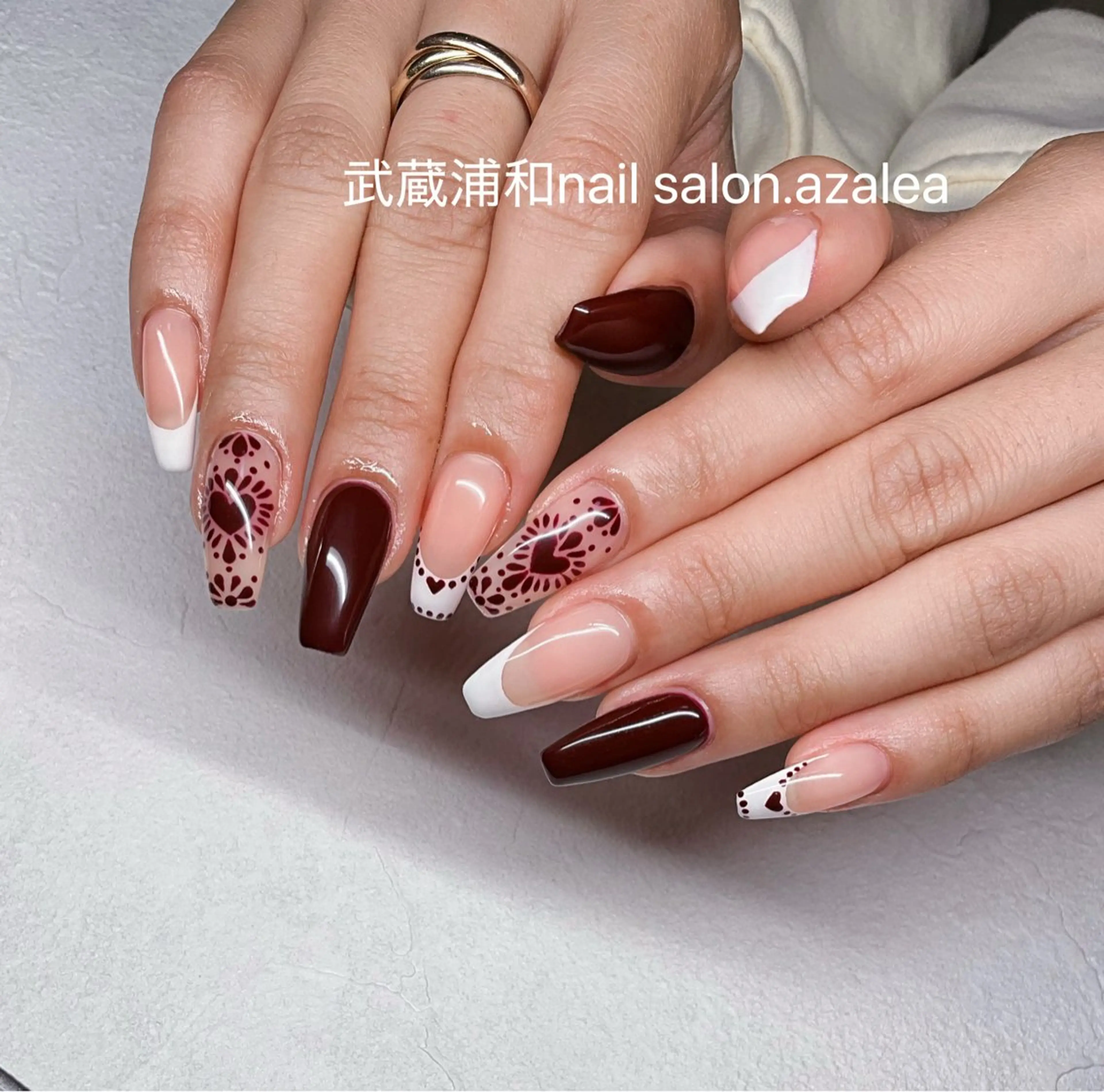 ネイル ハンドネイル R inのネイルデザイン