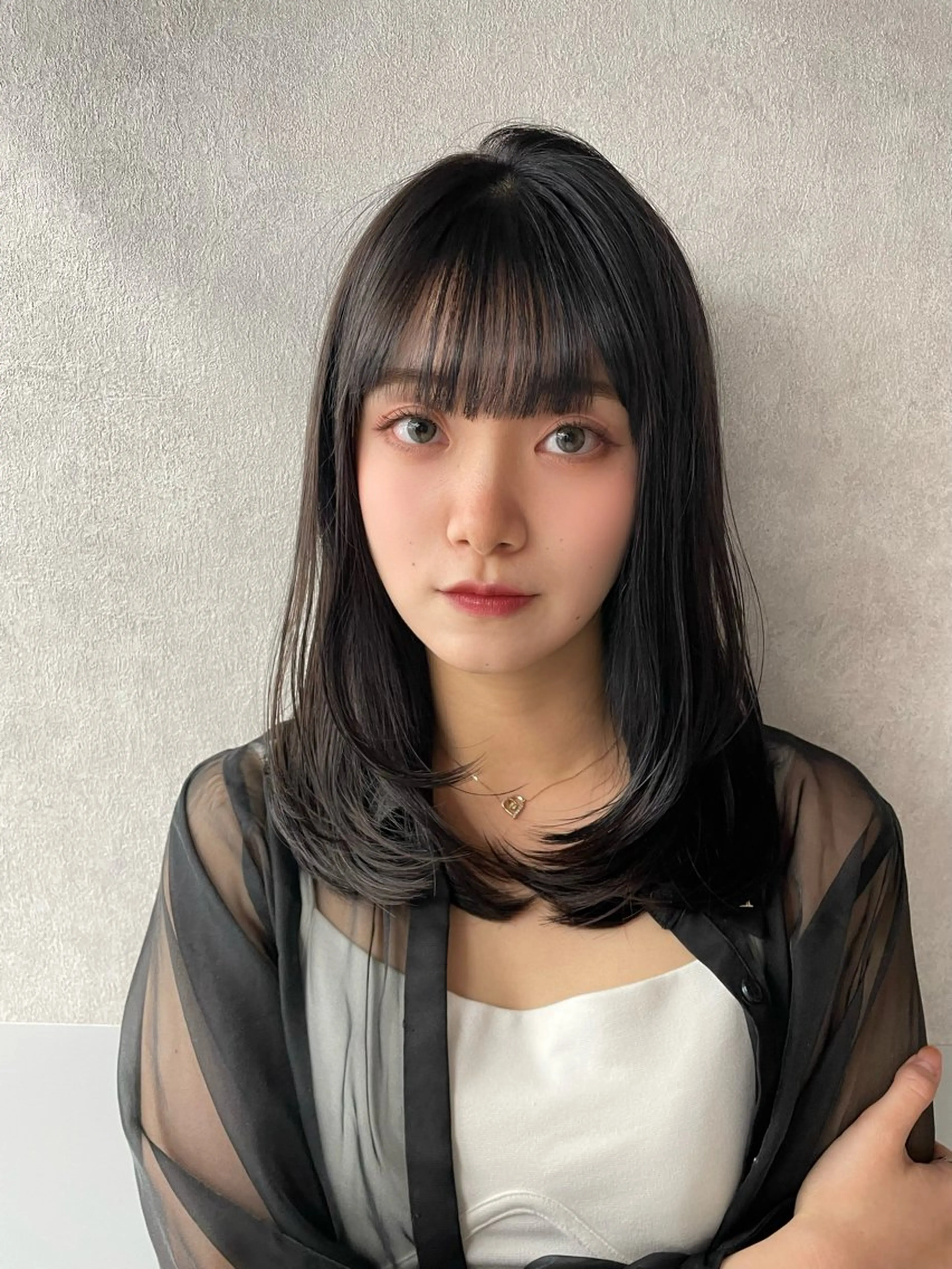 ロング カラー ロンド　ウル所属・レイヤー/縮毛矯正⭐ 特化美容師のヘアスタイル