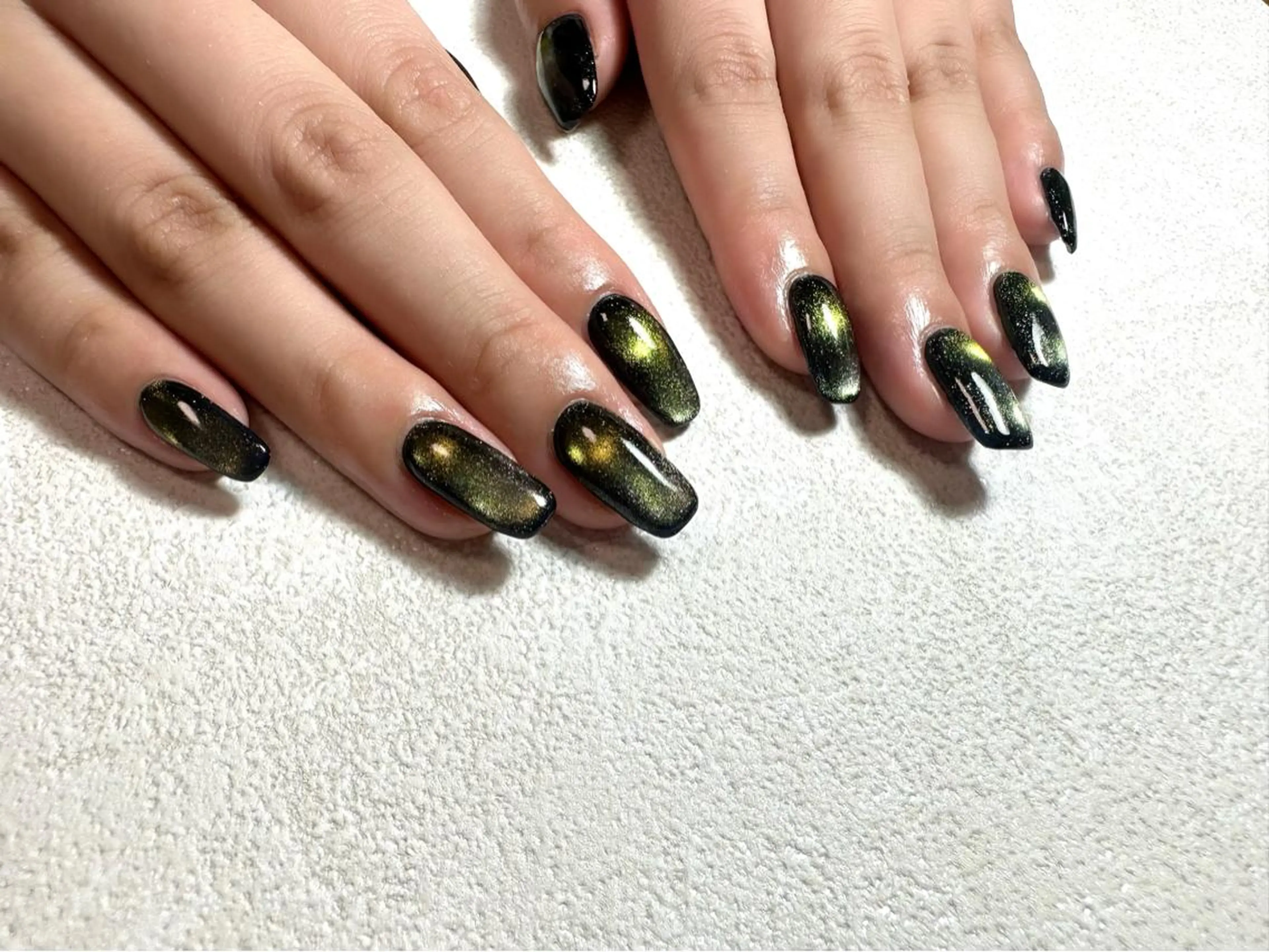 ネイル ジェルネイル マグネットネイル ニュアンスネイル nailsalon /はるのネイルデザイン
