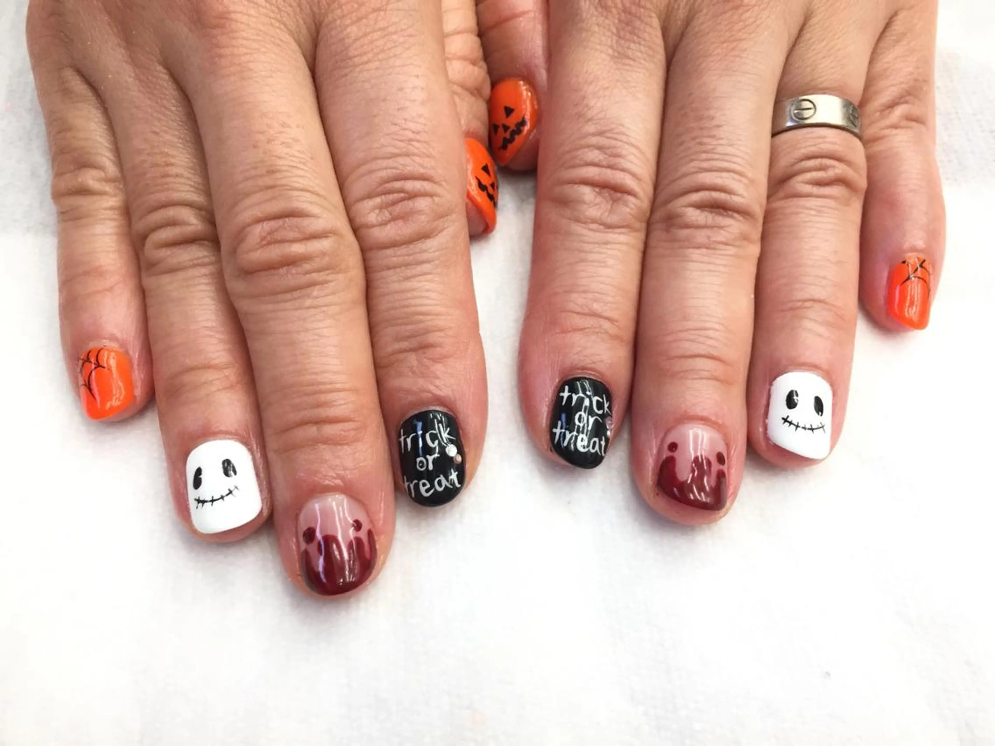 ネイル ハロウィン miel nailのネイルデザイン