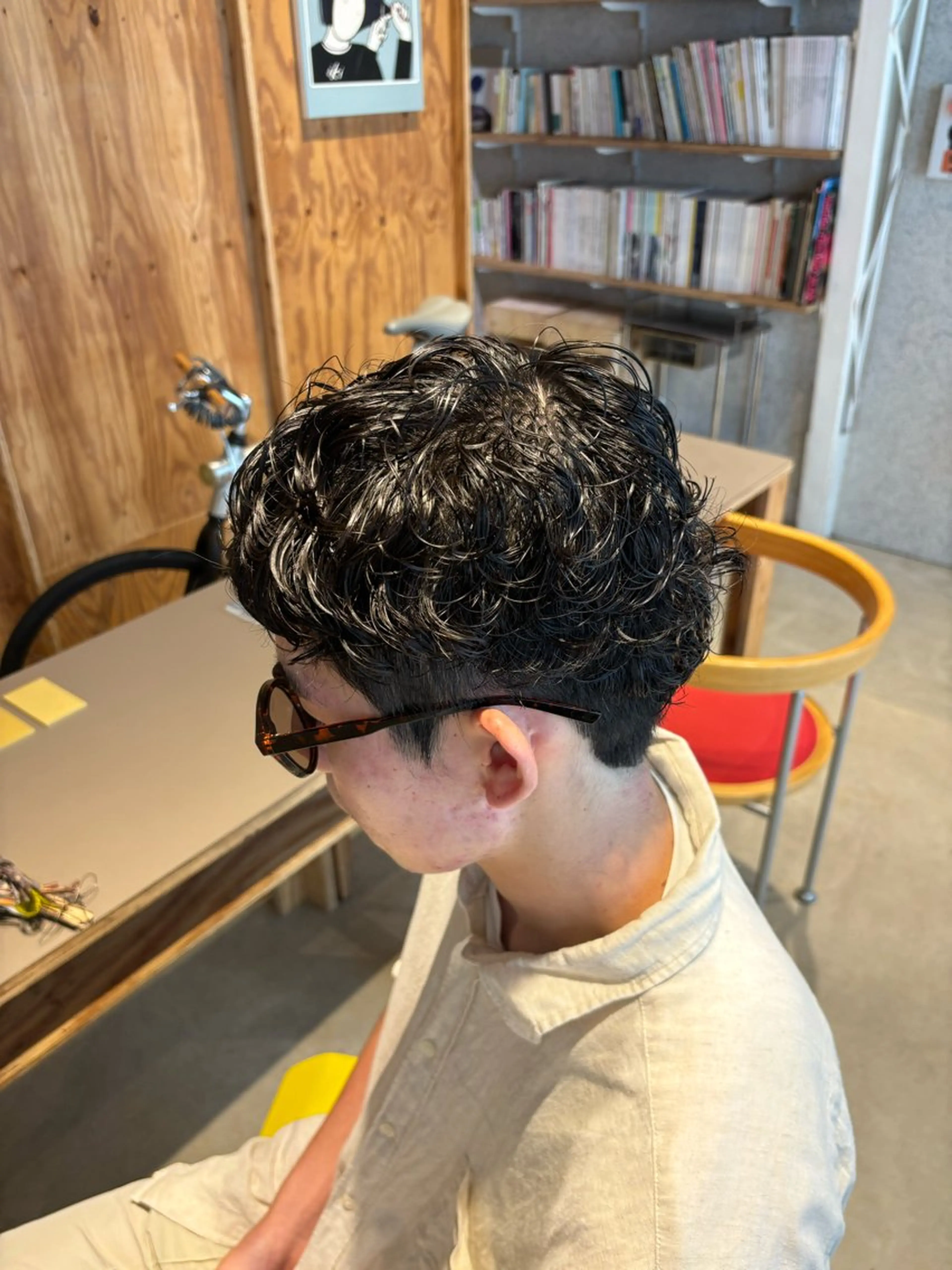 ショート パーマ メンズ iki所属・パーマstyle てるてるのヘアスタイル