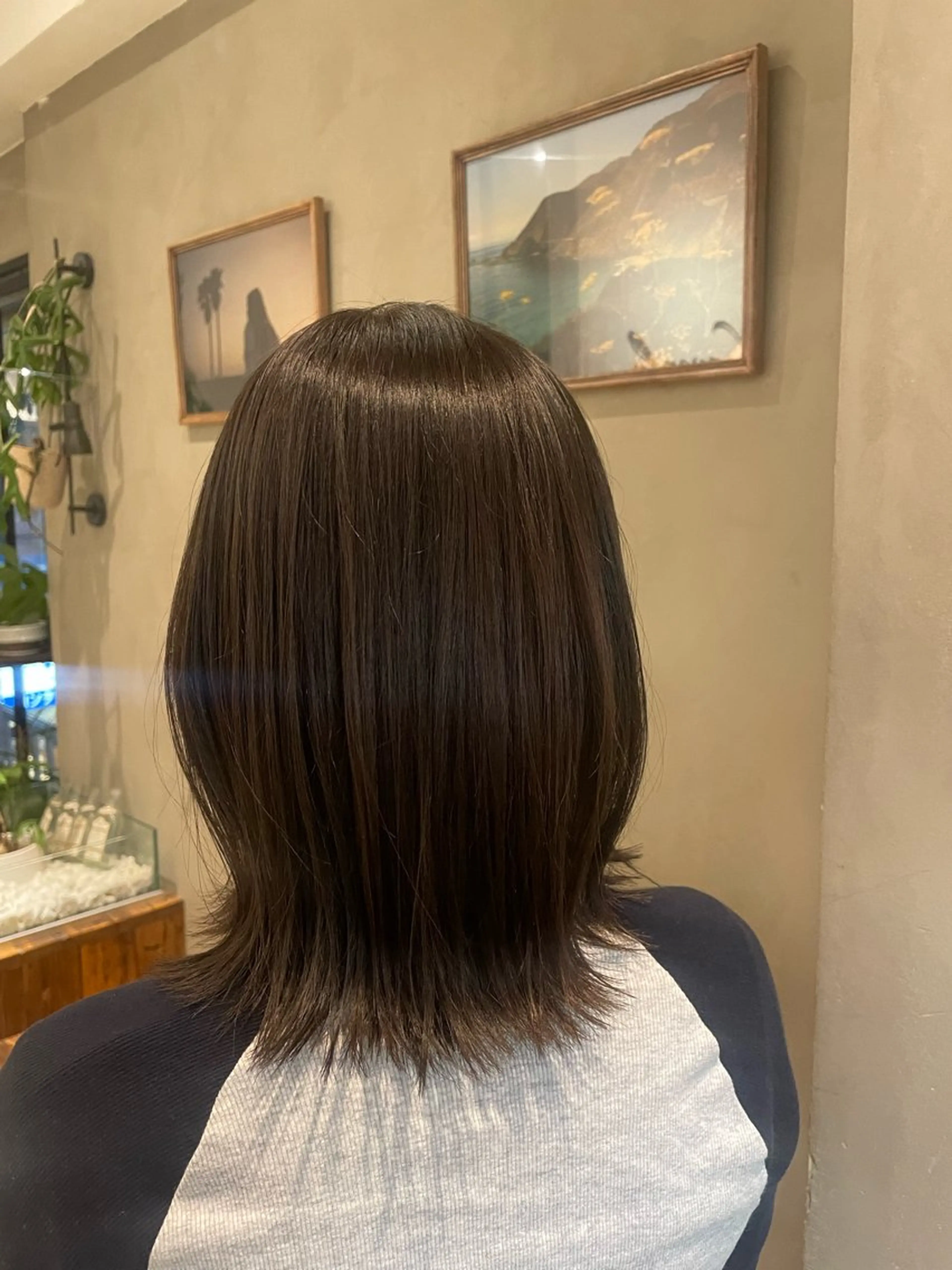 カラー カット 新宿 /透明感カラー レイヤー/NANAのヘアスタイル