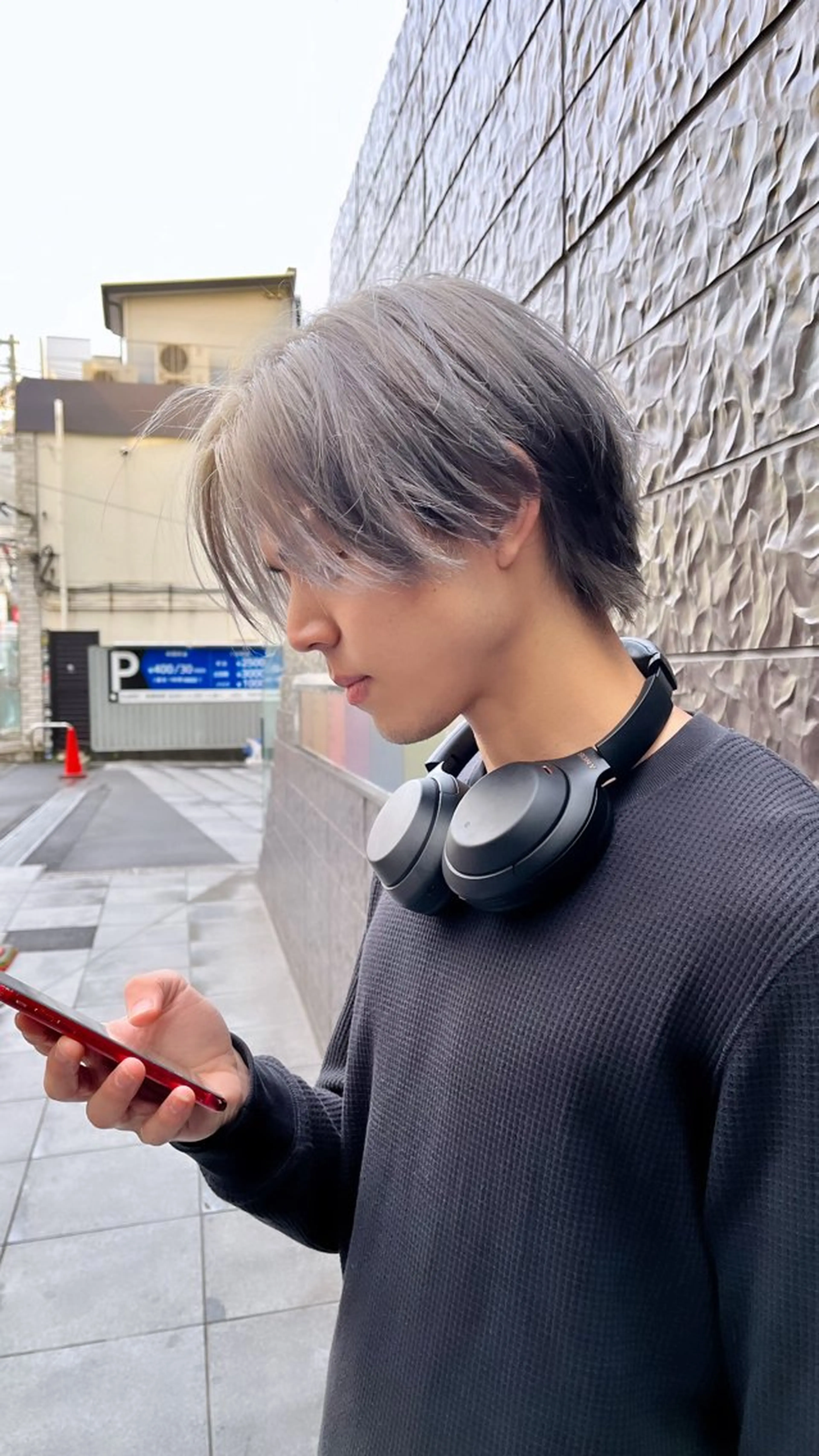 ショート カラー アッシュ シルバー シルバーアッシュ 縮毛矯正/ハイトーン /パーマ/前原汐🎐のヘアスタイル