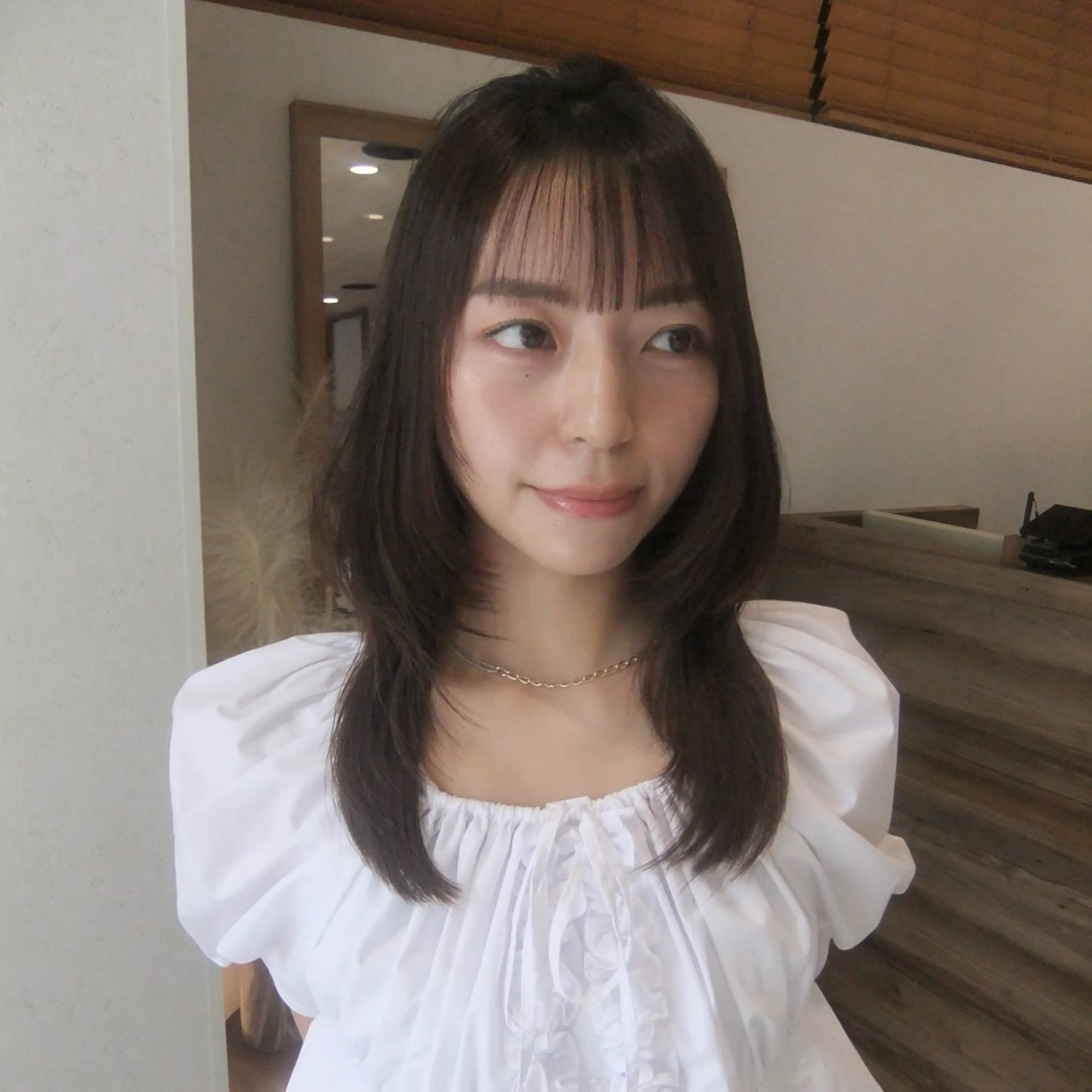 【朝のセットが楽になる⟡.·】前髪縮毛＋顔周りcut🎀の写真