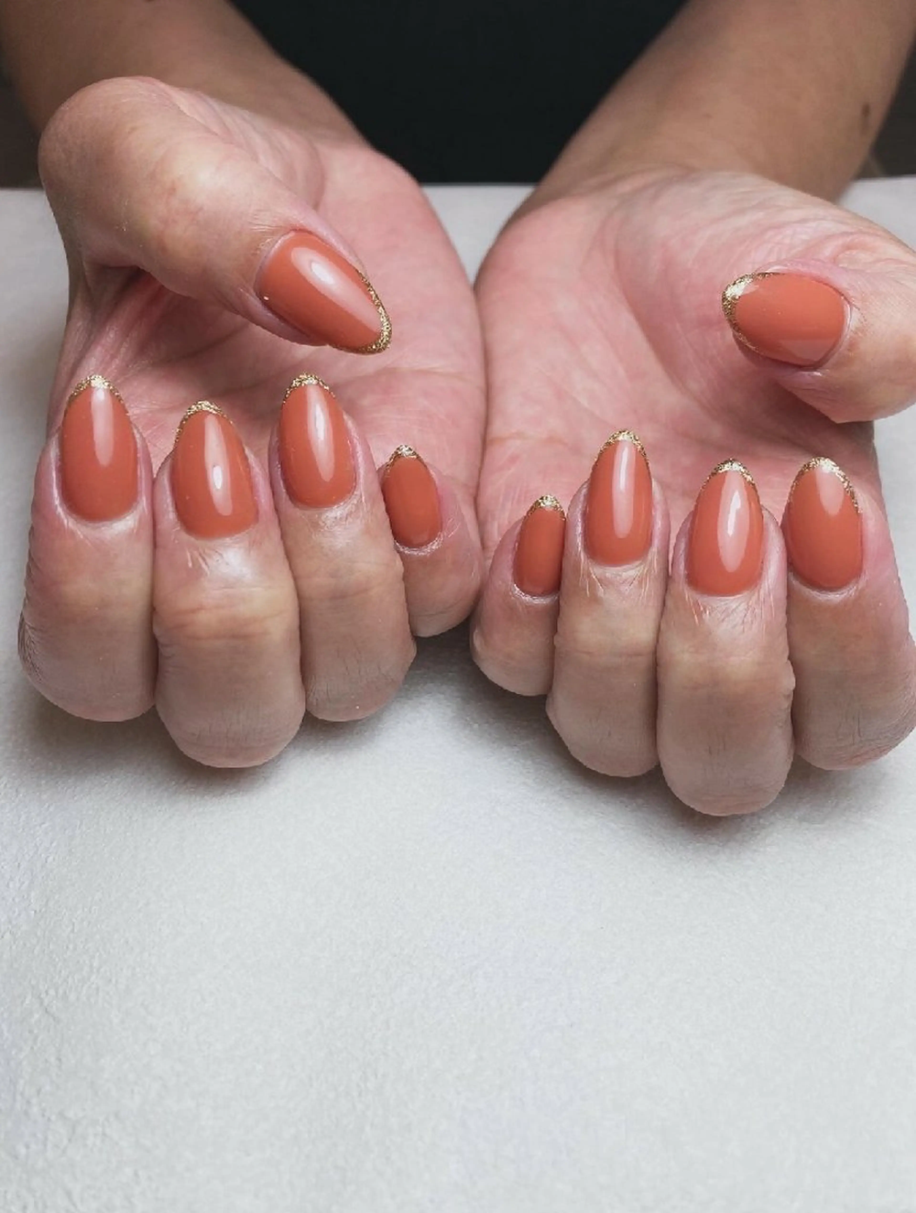 オフ無料💅スキニーフレンチネイルの写真