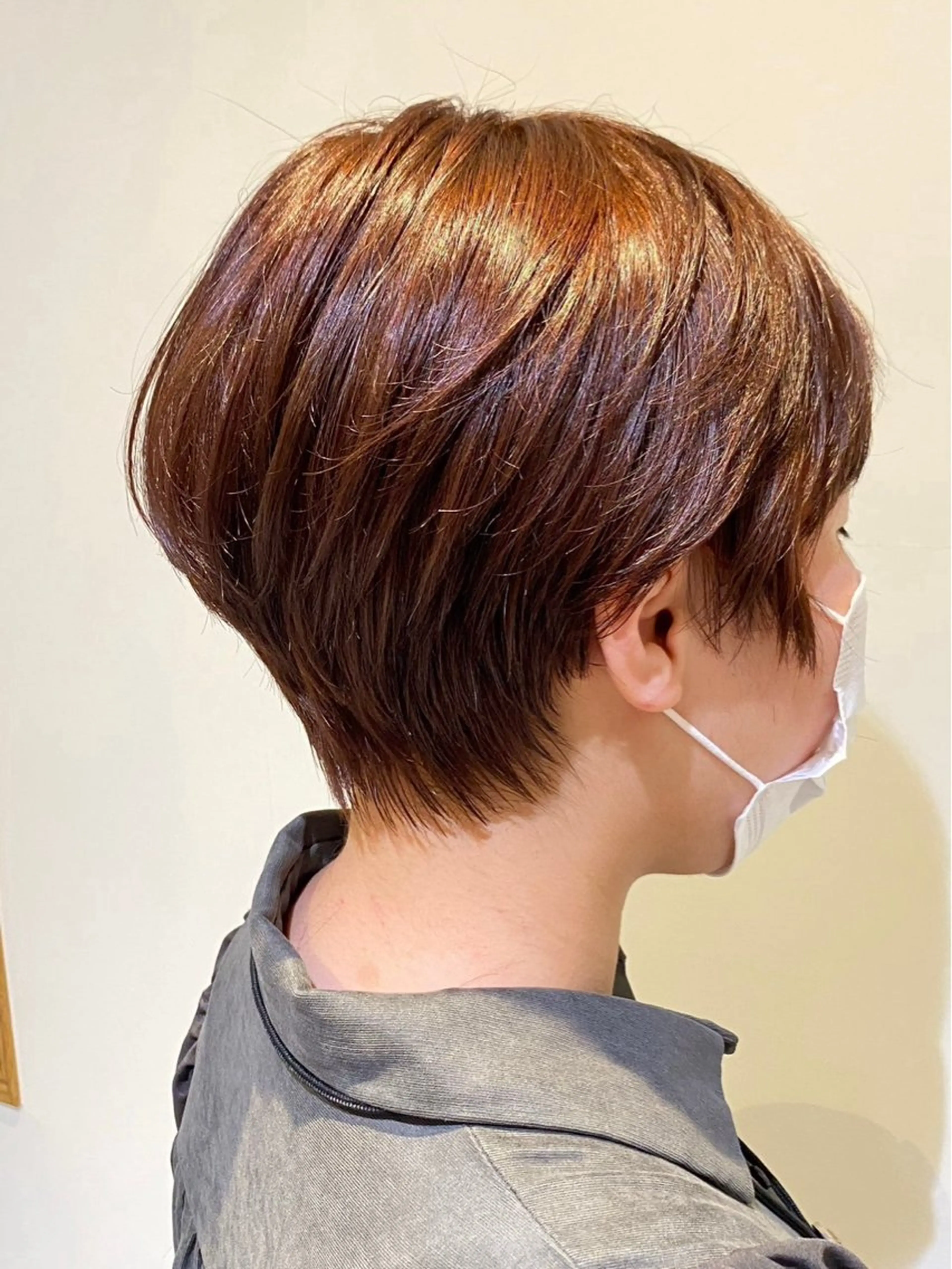 ショート 名嘉 穂乃花のヘアスタイル