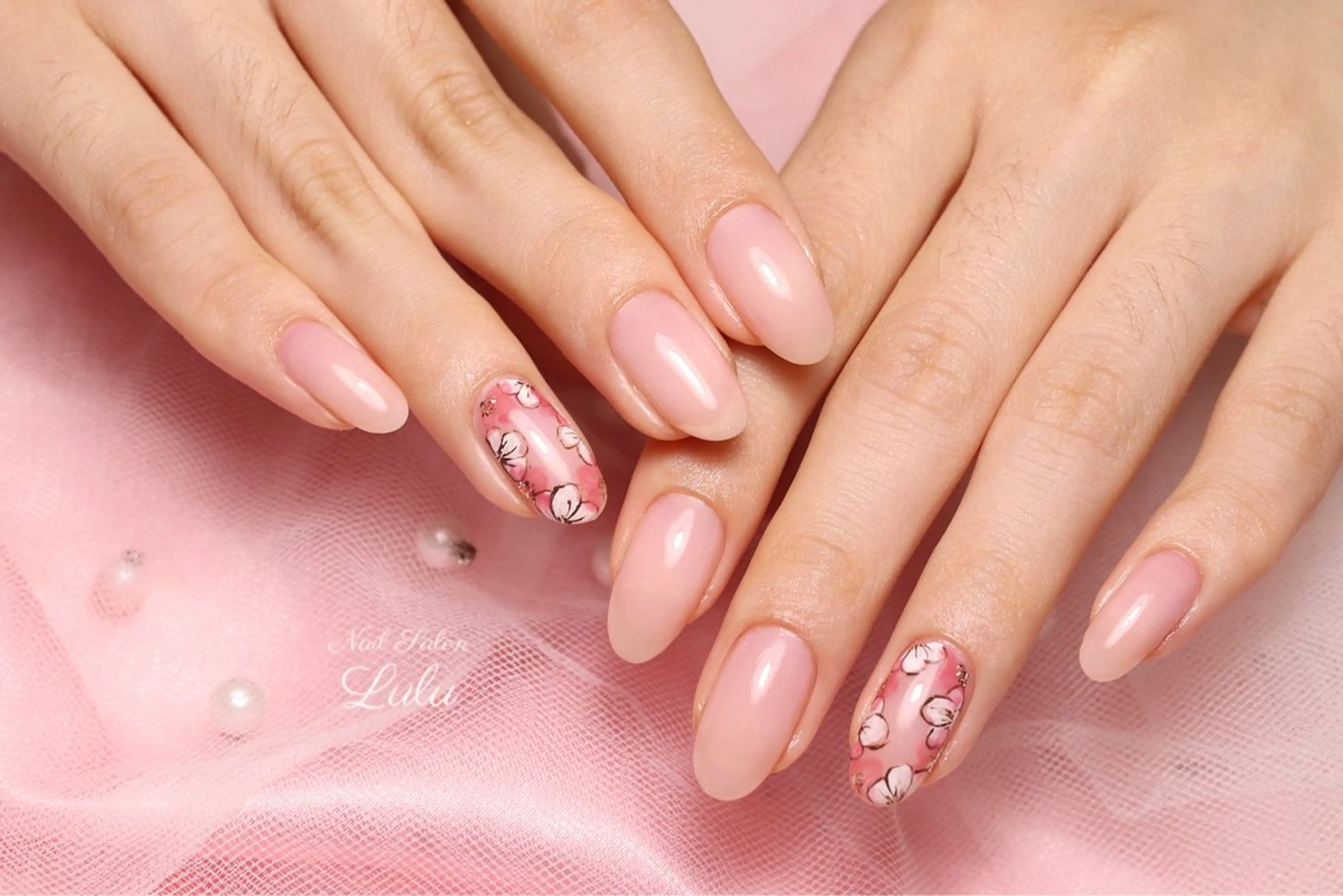 ネイル ハンドネイル Lulu nail salon 南堀江店所属・西村 あやかのネイルデザイン