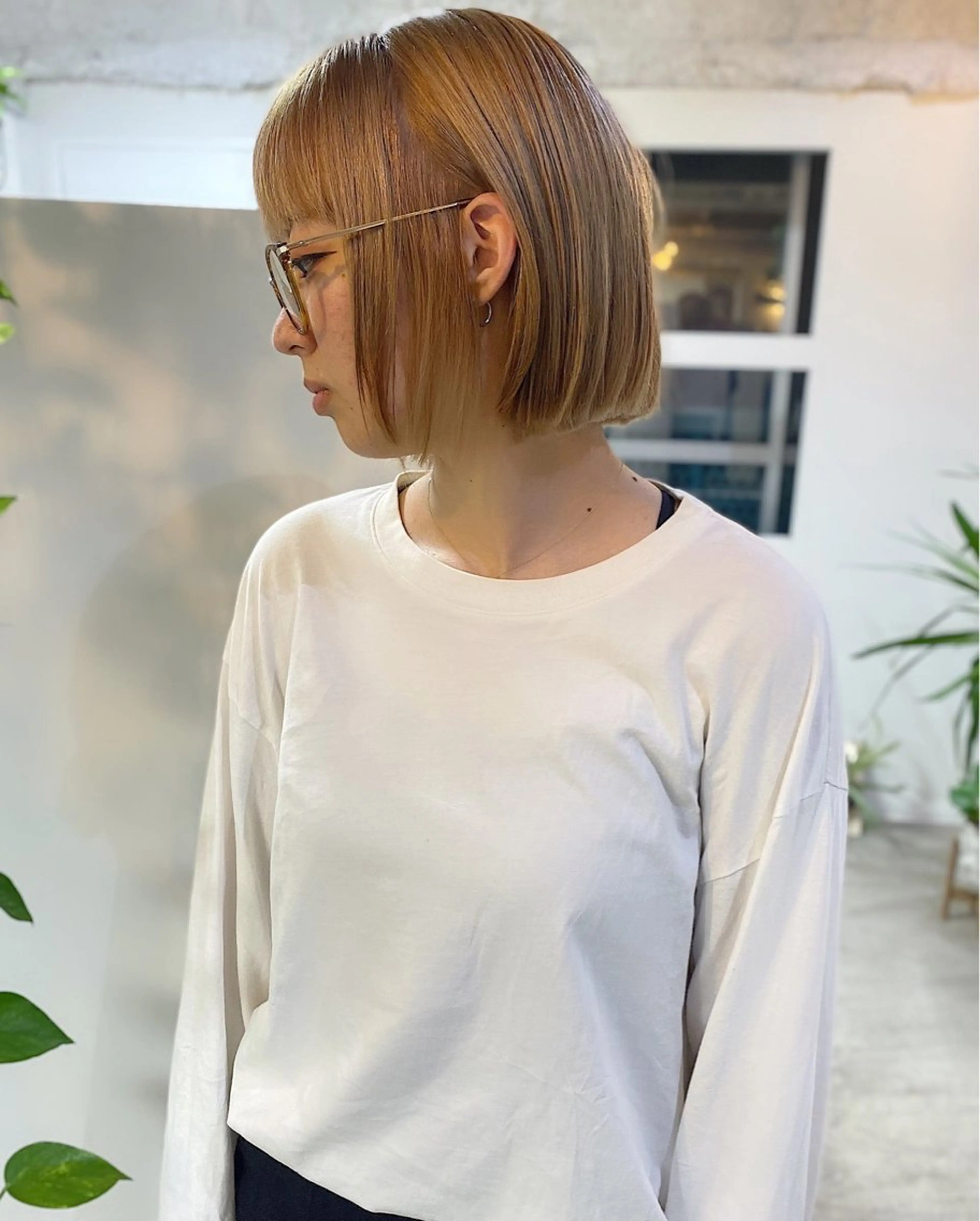 ショート カラー ヘアカラー トリートメント 長井浩気 -ナガイヒロキ-のヘアスタイル