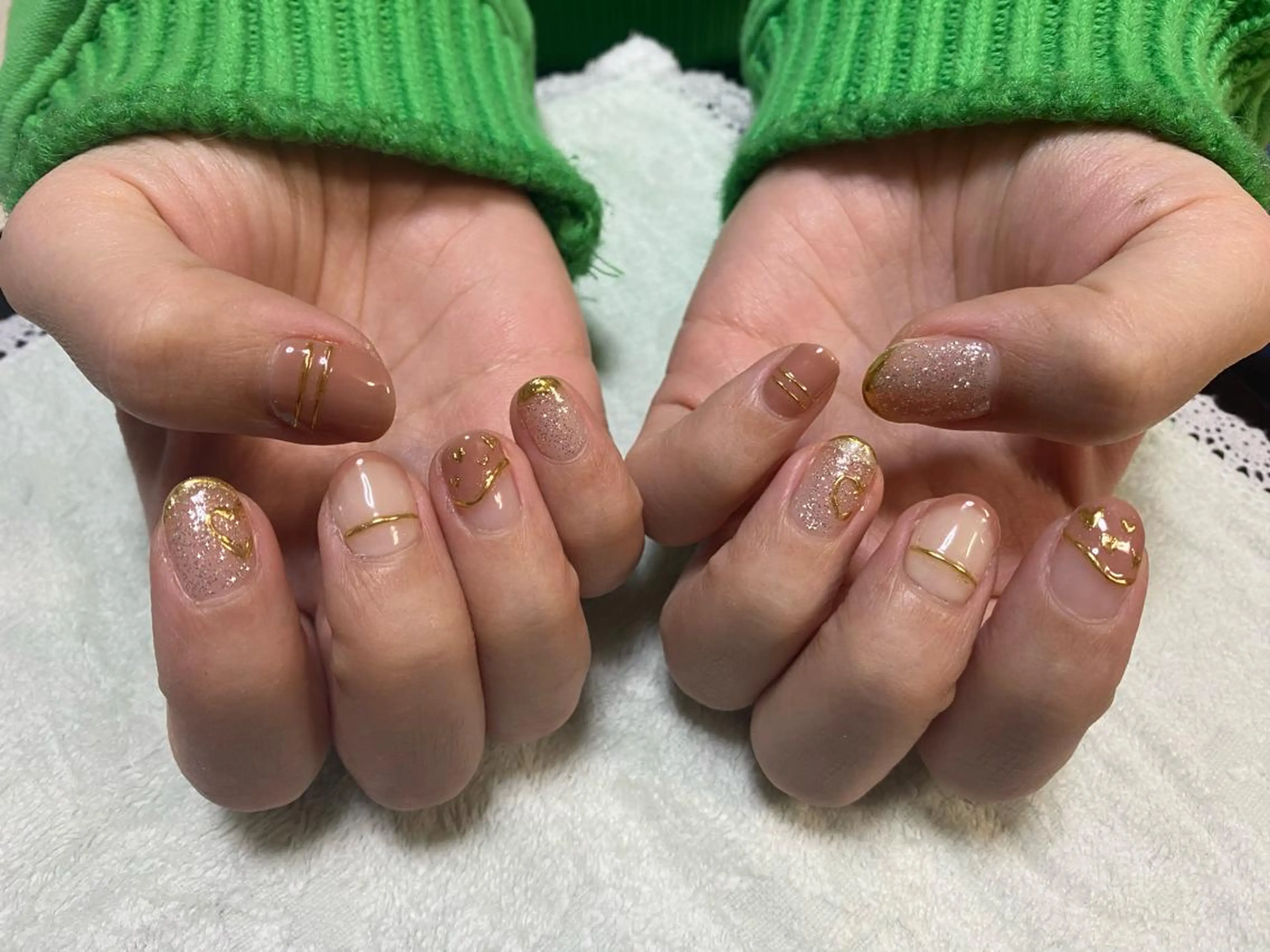 ネイル ハンドネイル atelier moamのネイルデザイン