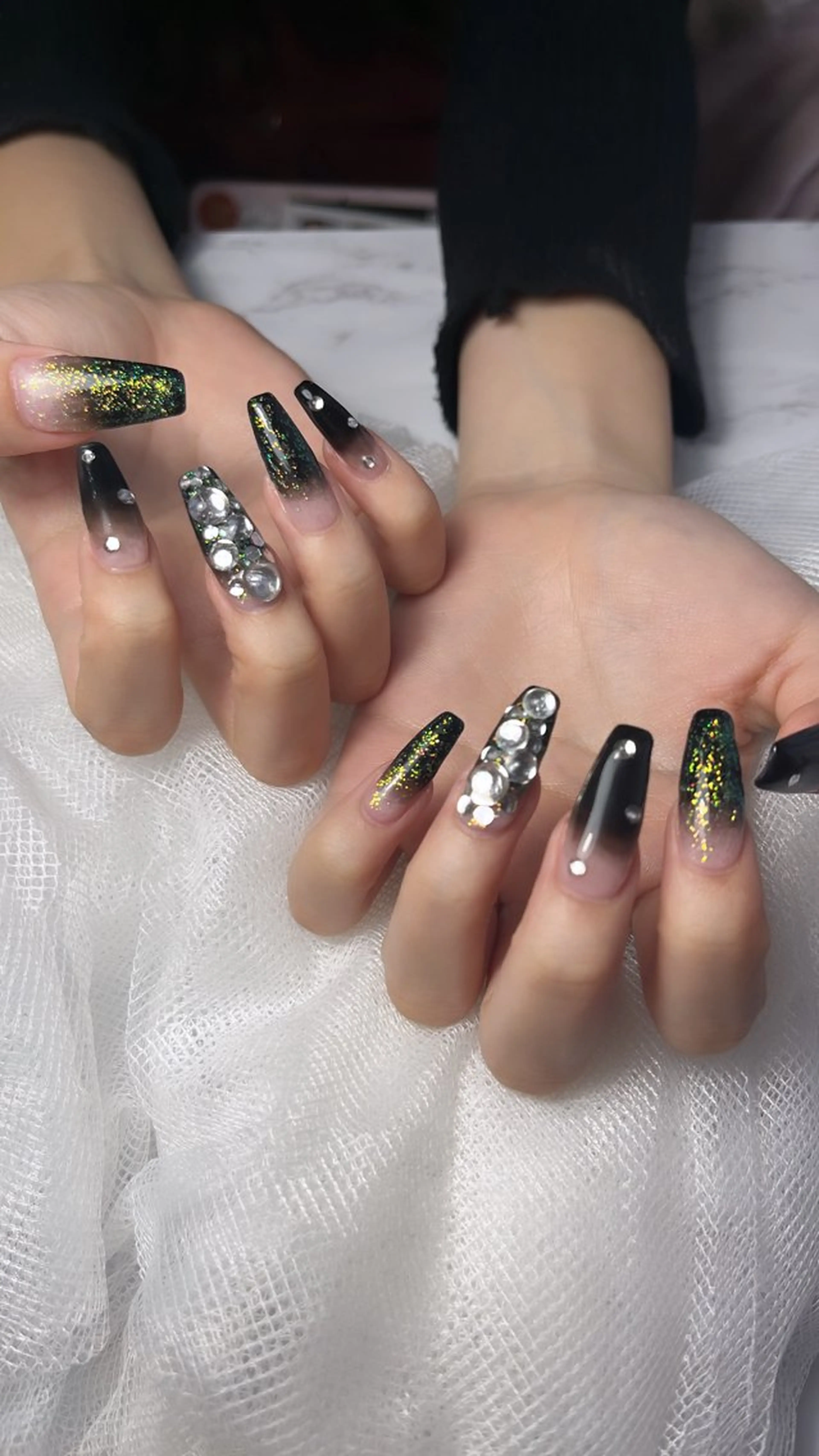 ネイル ロングネイル ハンドネイル nailsalon Questのネイルデザイン