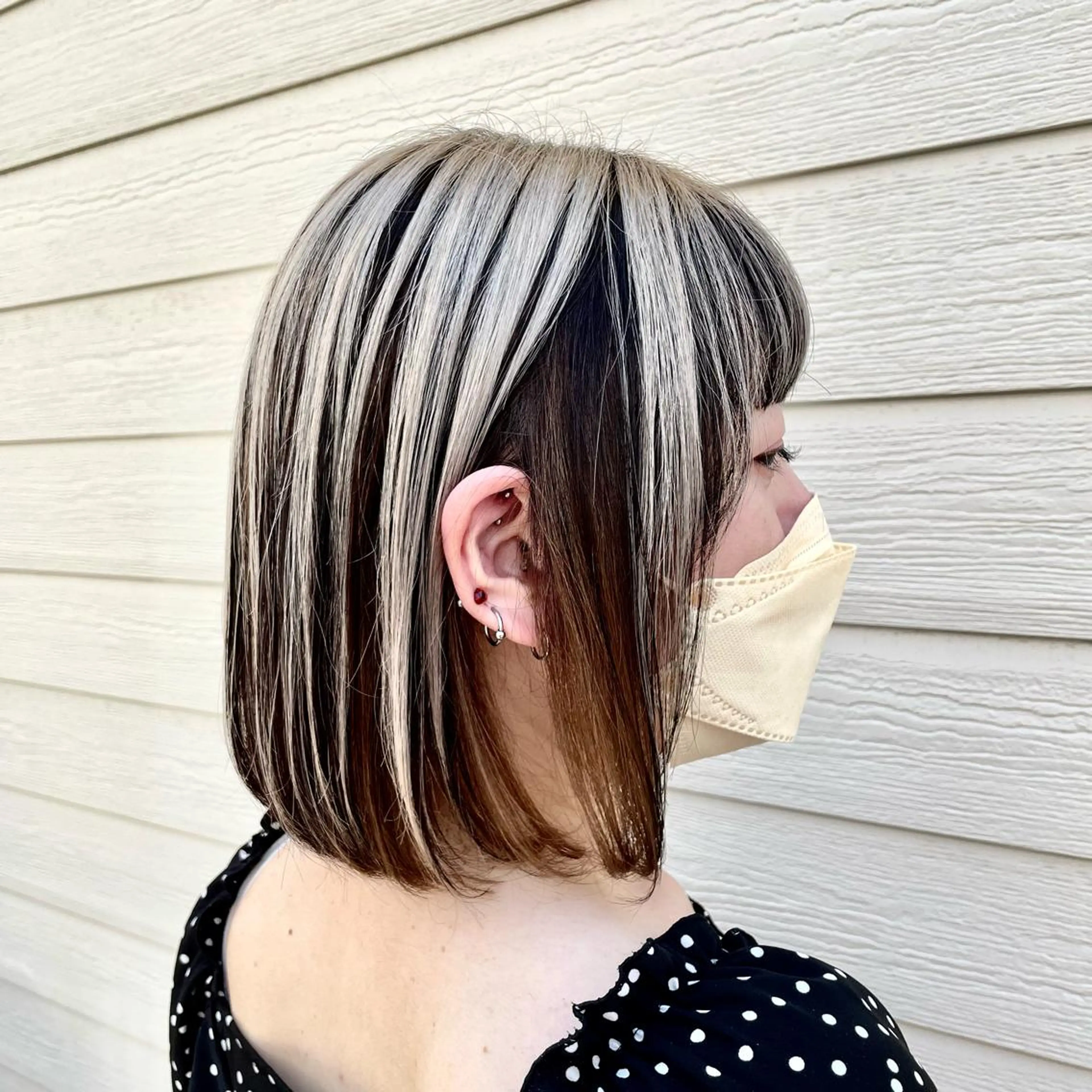 ショート カラー デザインカラー ヘアカラー トリートメント RUBEUS【ルベウス】所属・✨艶々カラー🎨 杉本賢人のヘアスタイル