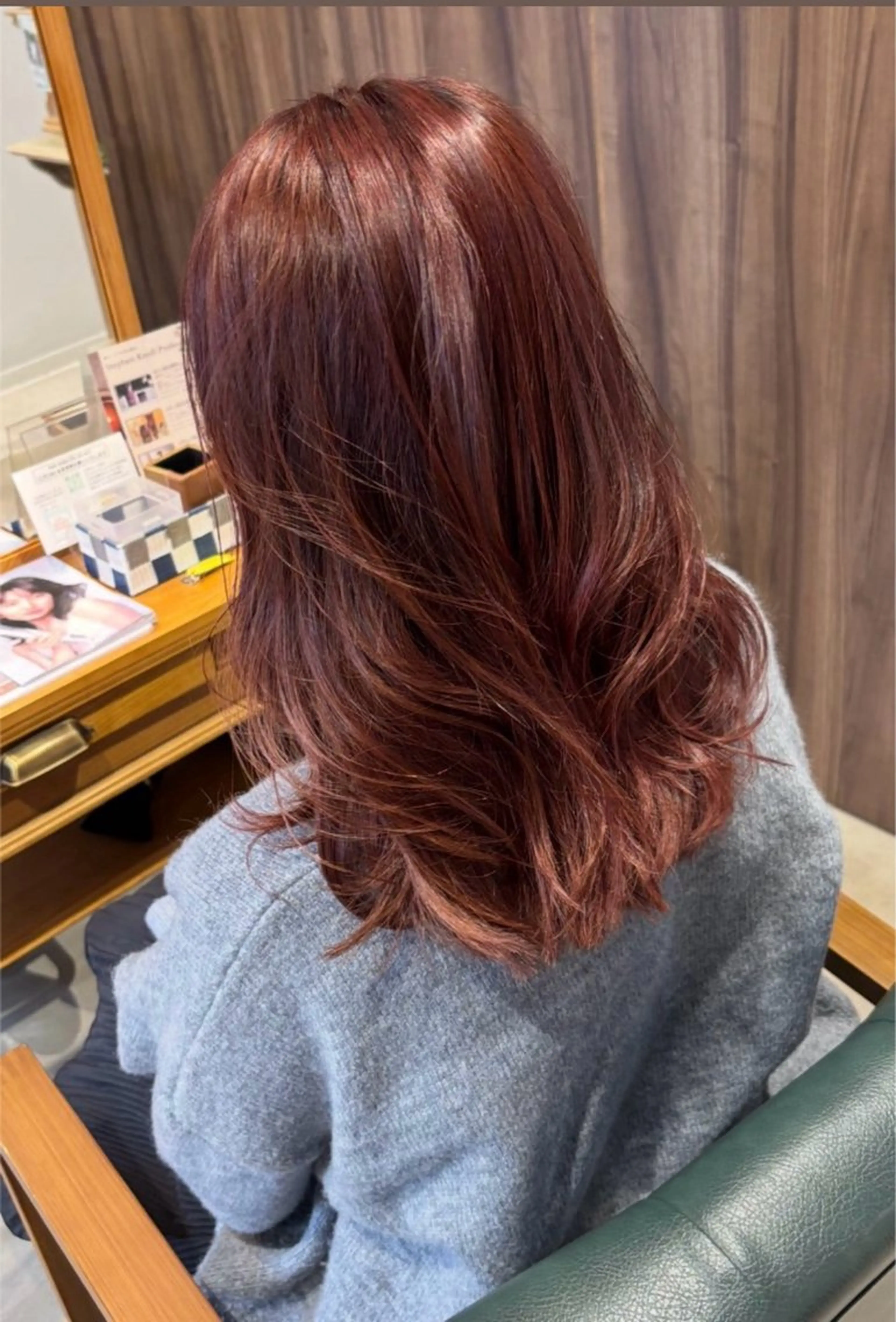 💕人気No.1メニュー💕似合わせカット＋透明感カラー＋髪質改善ファルジュアトリートメント🫧の写真