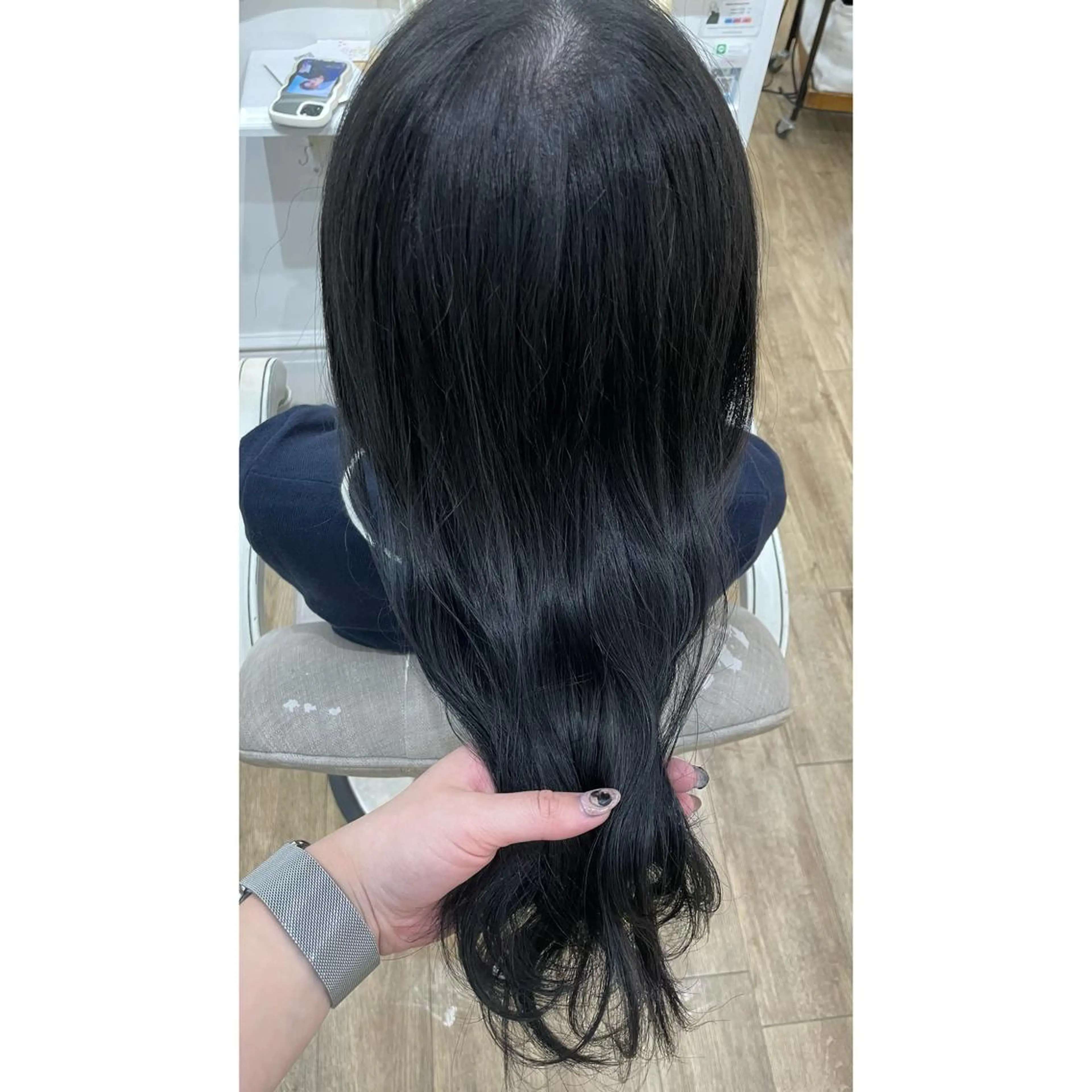 ロング カラー ヘアカラー トリートメント 梅田/髪質改善カラー ❄︎ mikiのヘアスタイル