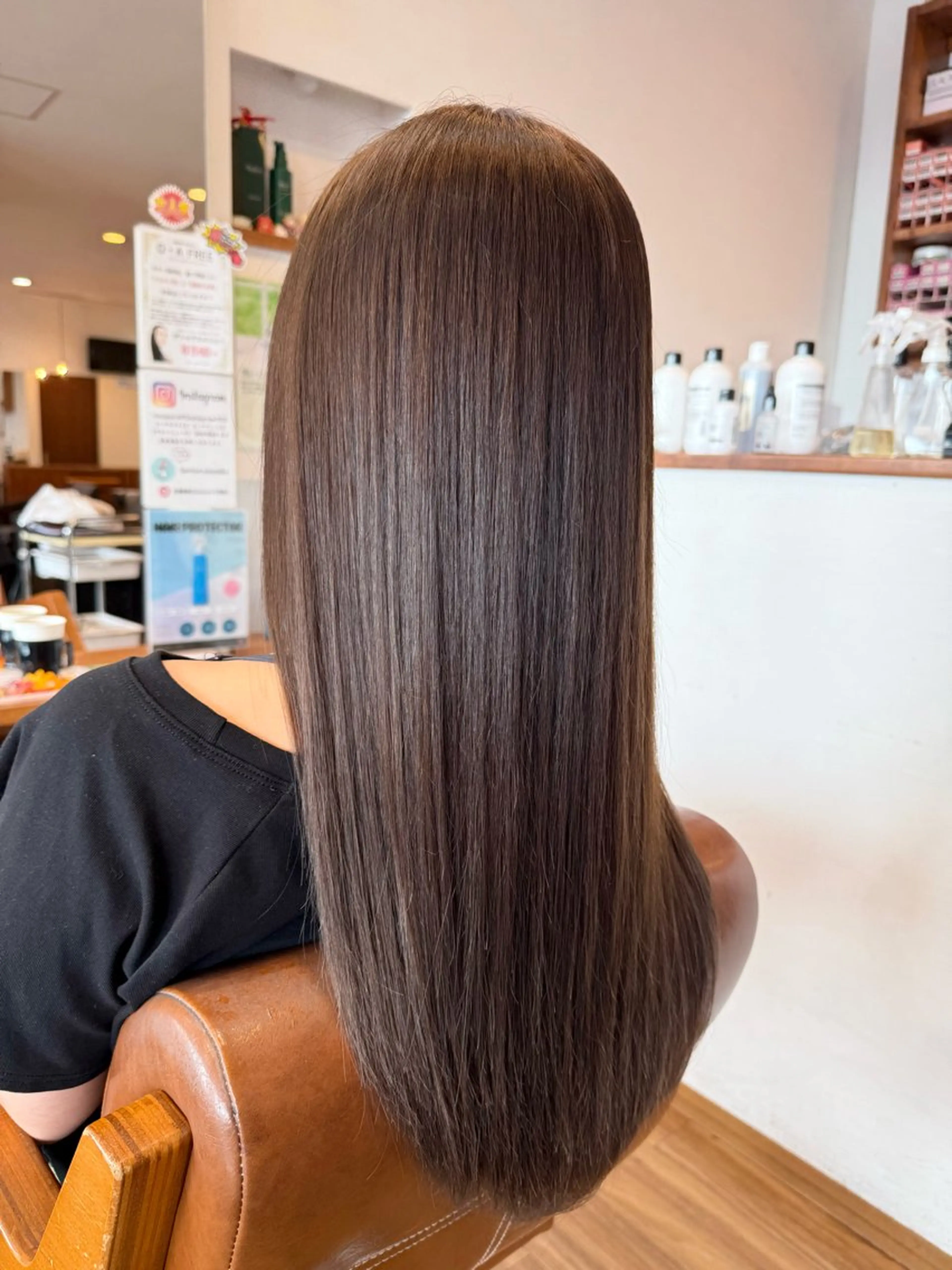 シングルカラー（白髪染めも可）＋トリートメントの写真