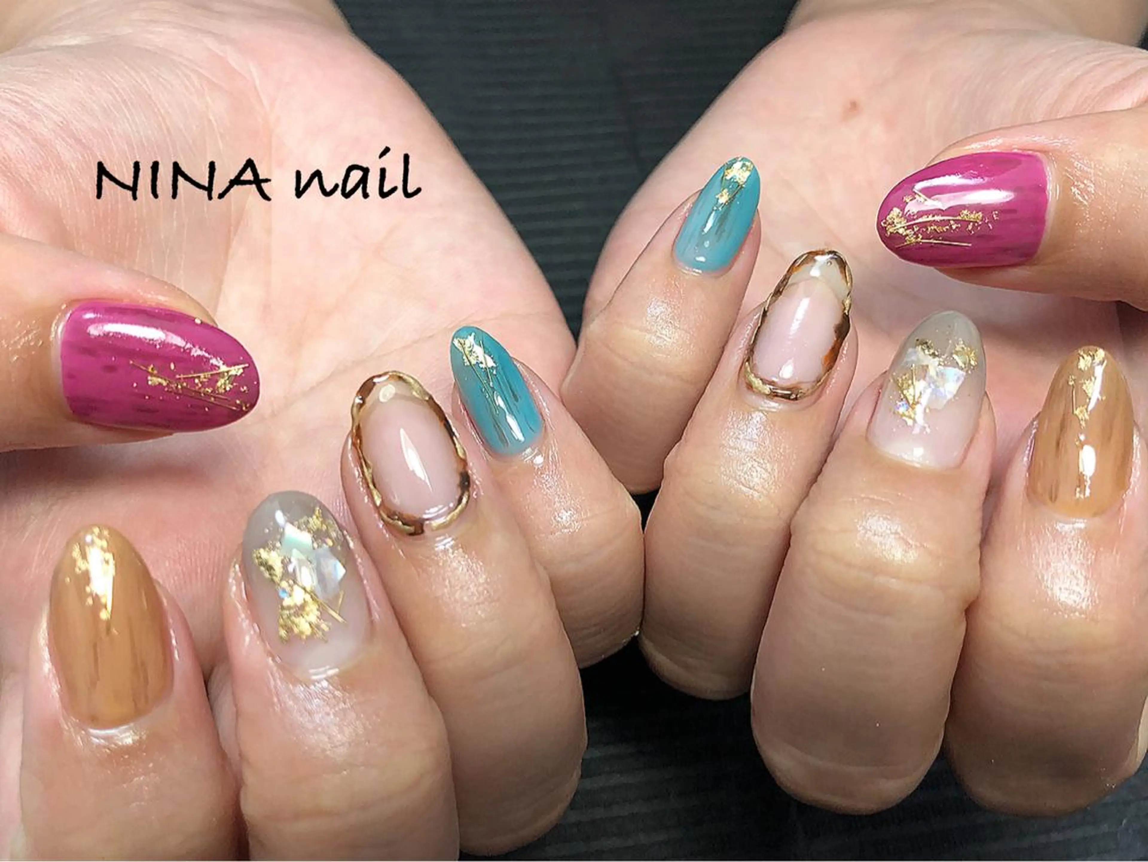 ネイル ニュアンスネイル NINA nailのネイルデザイン