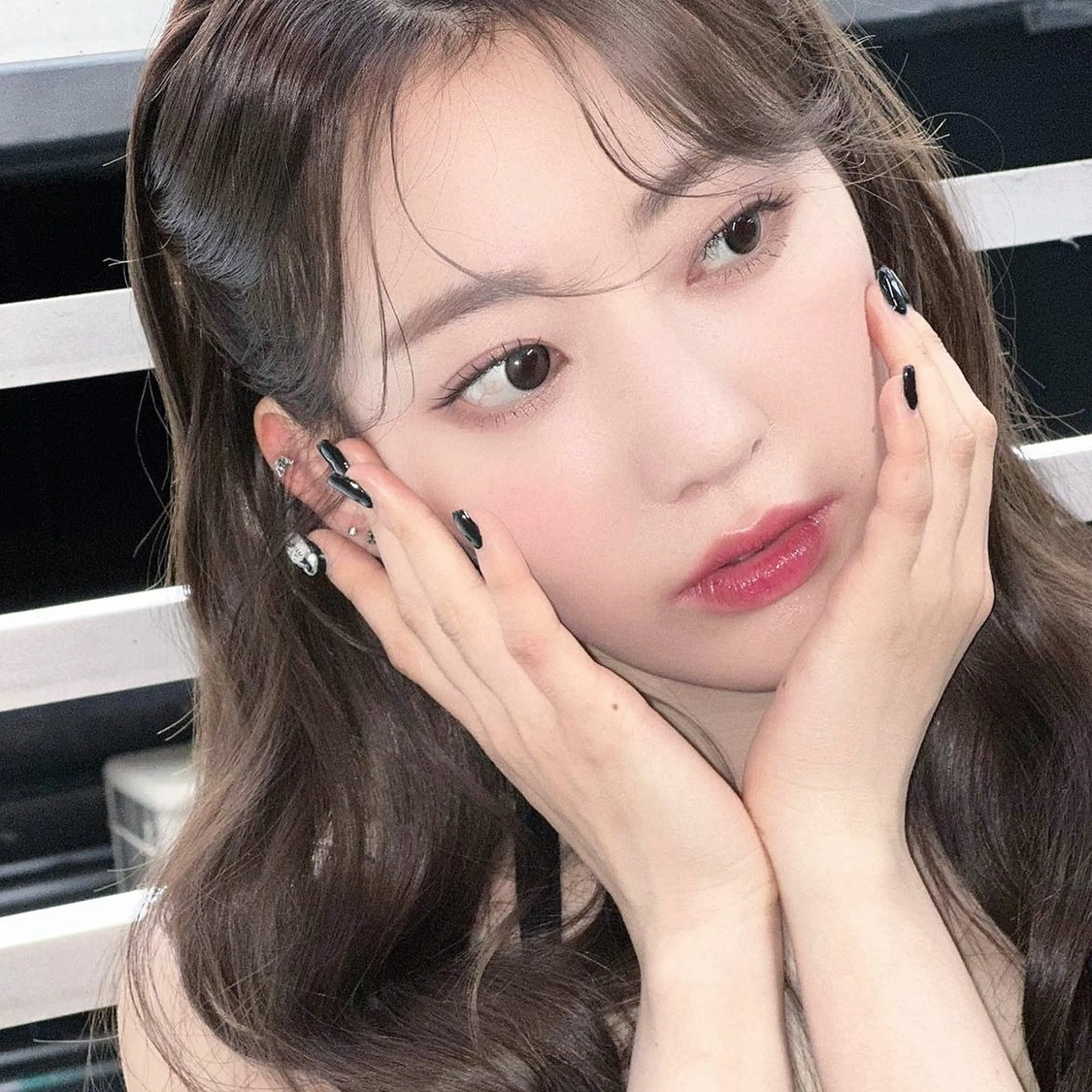 カラー MAEUL NAGOYA所属・⛓韓国IDOLヘア 🥀🖤/あいりのヘアスタイル