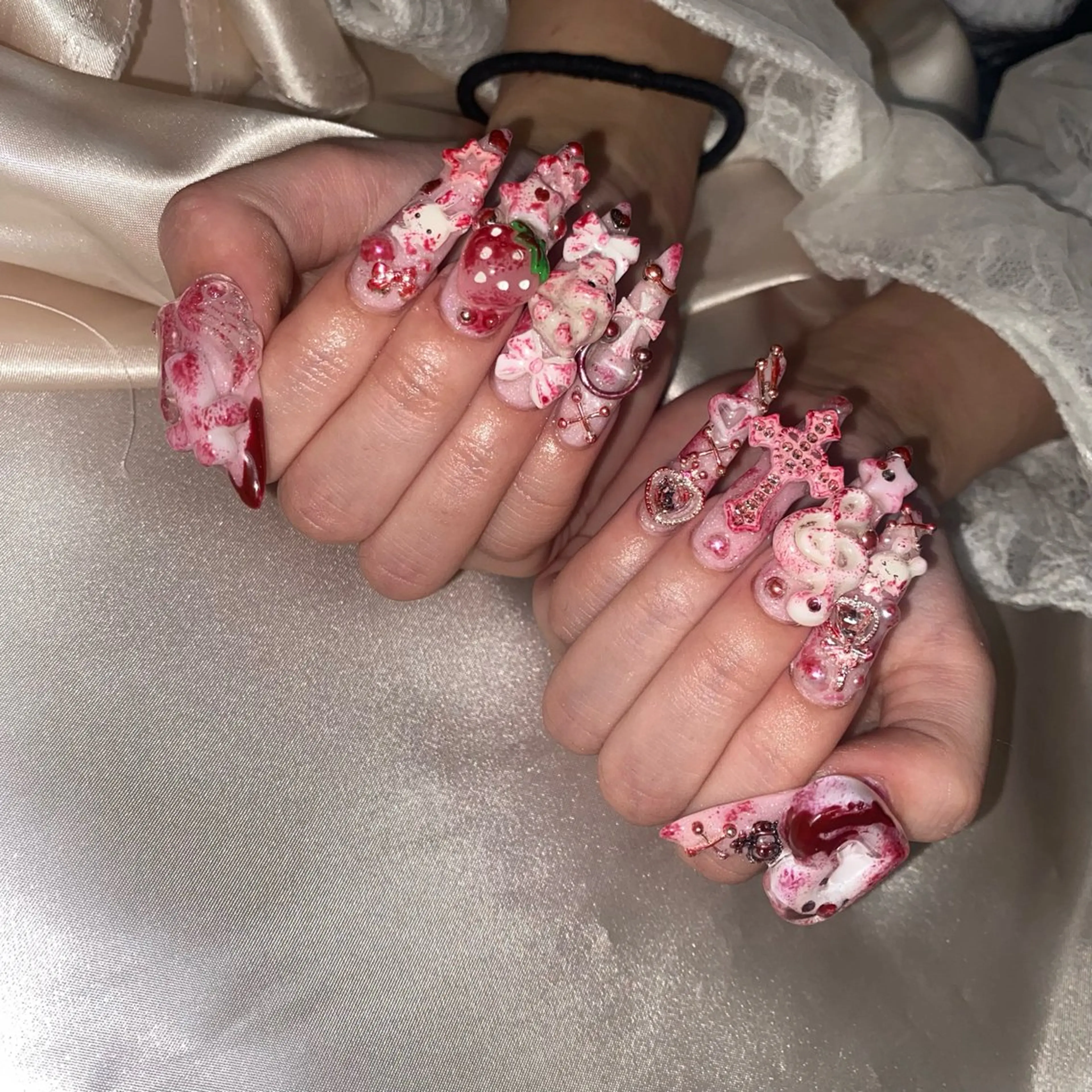 ネイル ハンドネイル la vie  Luire所属・la vie Luire ｱｽｶのネイルデザイン