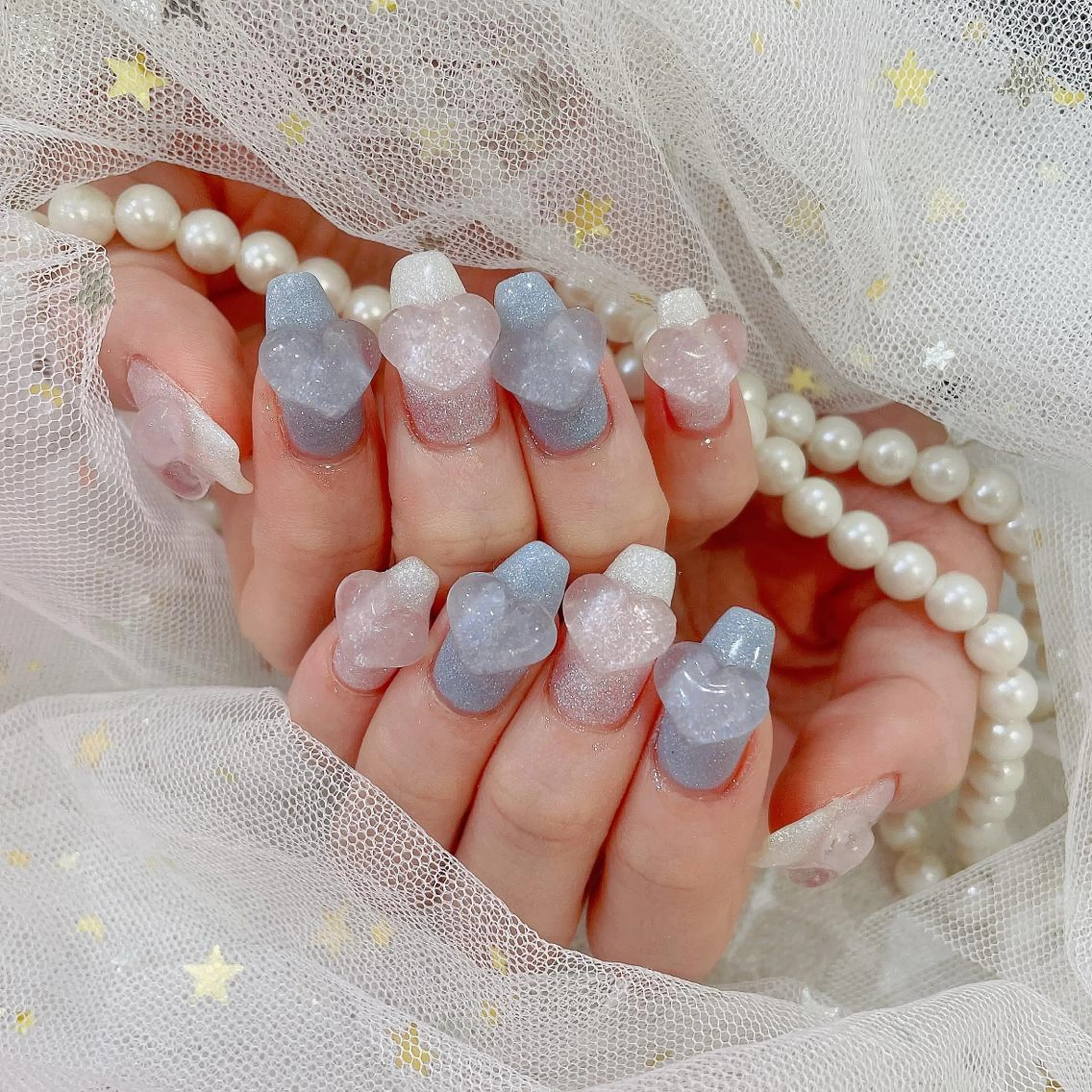 ミディアム ネイル cho nailのネイルデザイン