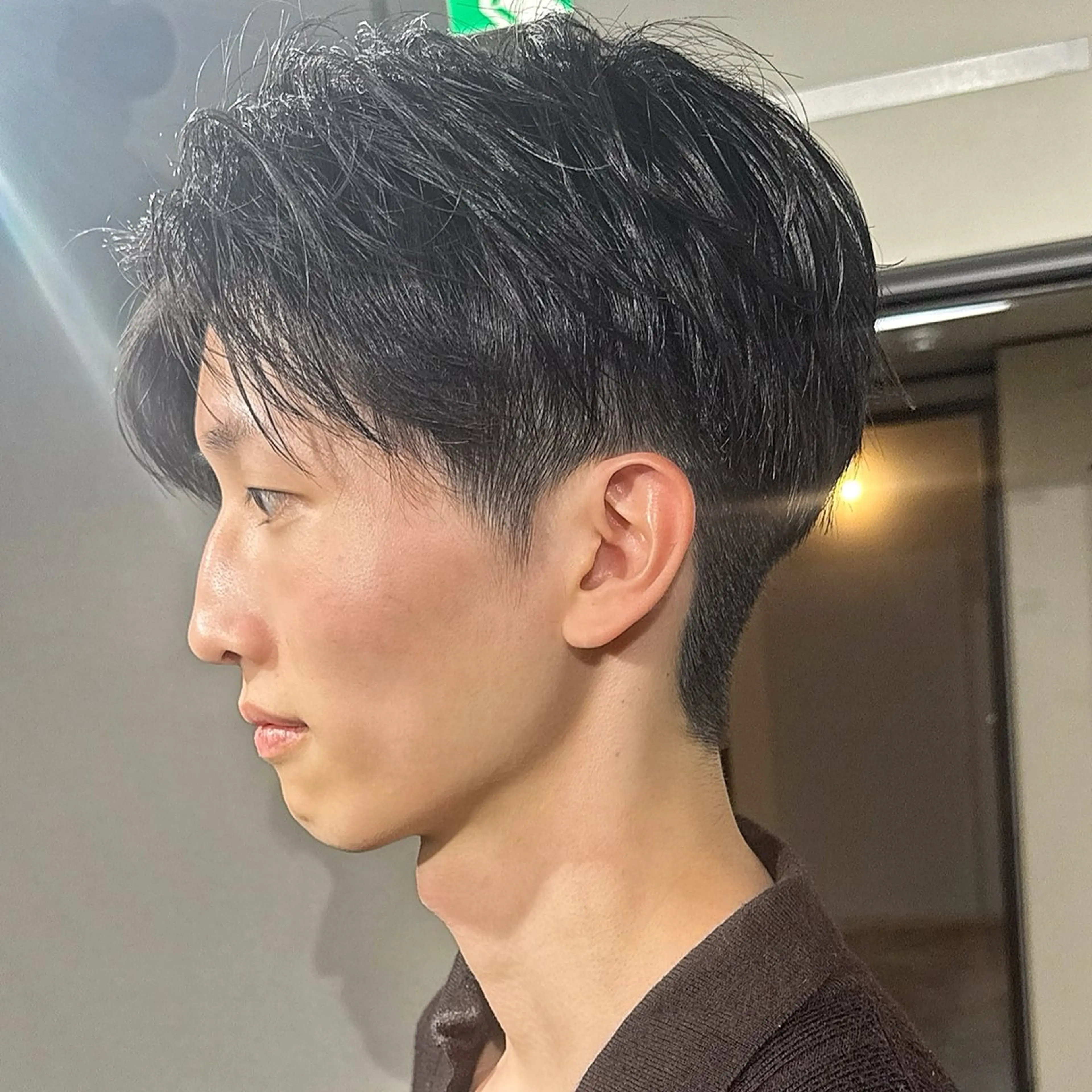 メンズ カット 表参道フェザーパーマ ニュアンスパーマのヘアスタイル