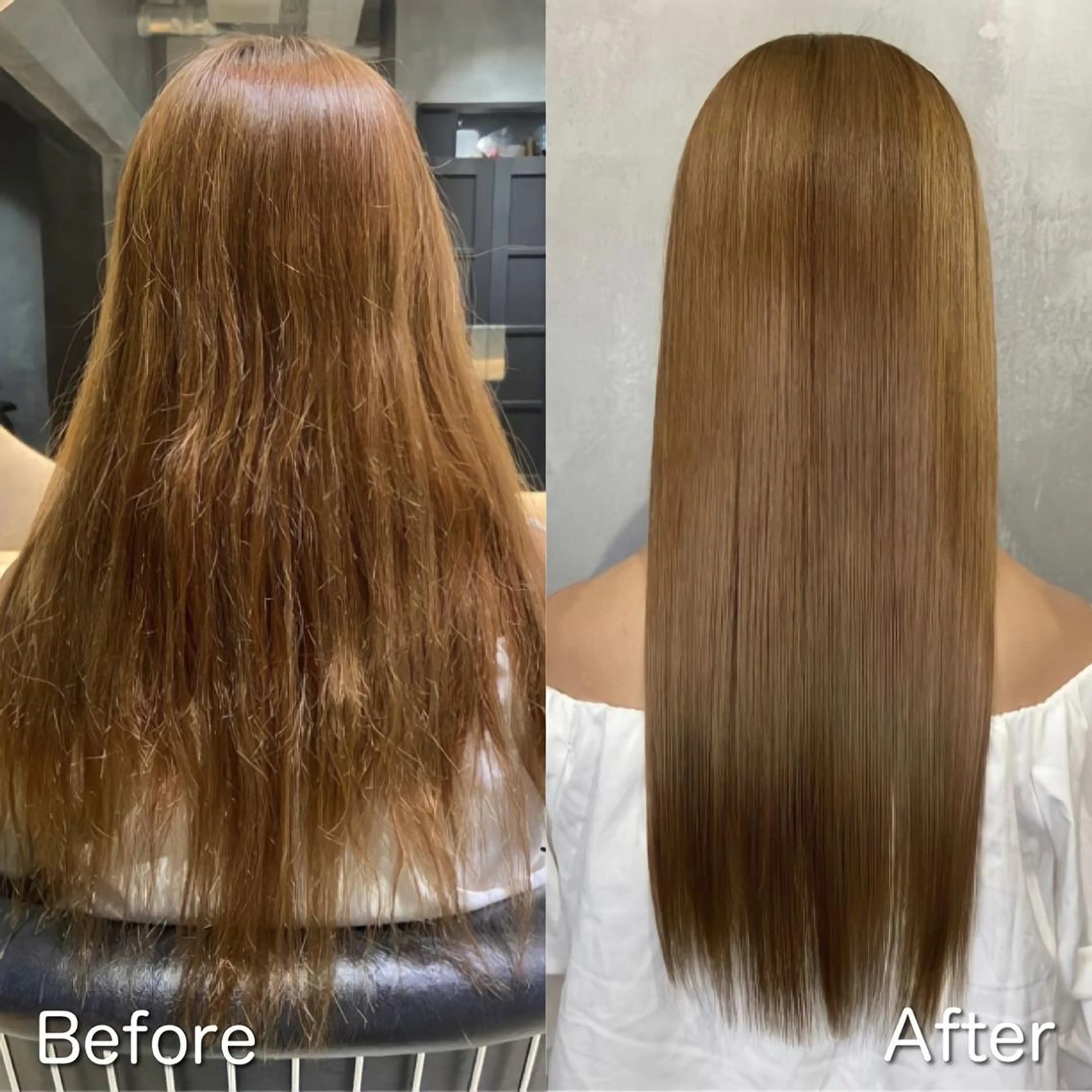 ロング 髪質改善 韓国風ヘア トリートメント ツバサ 髪質改善のヘアスタイル