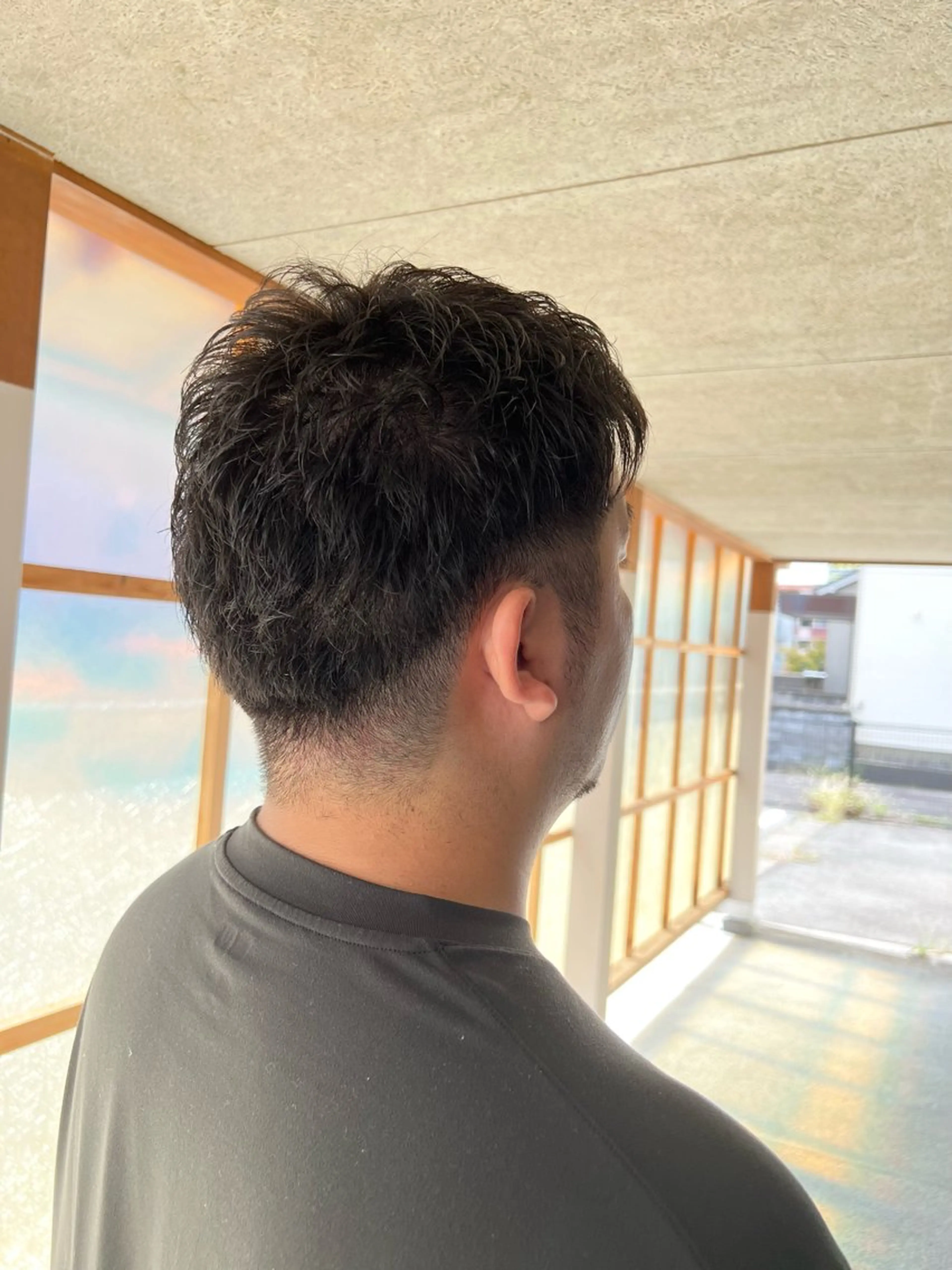 メンズ カット 小田 勇斗のヘアスタイル