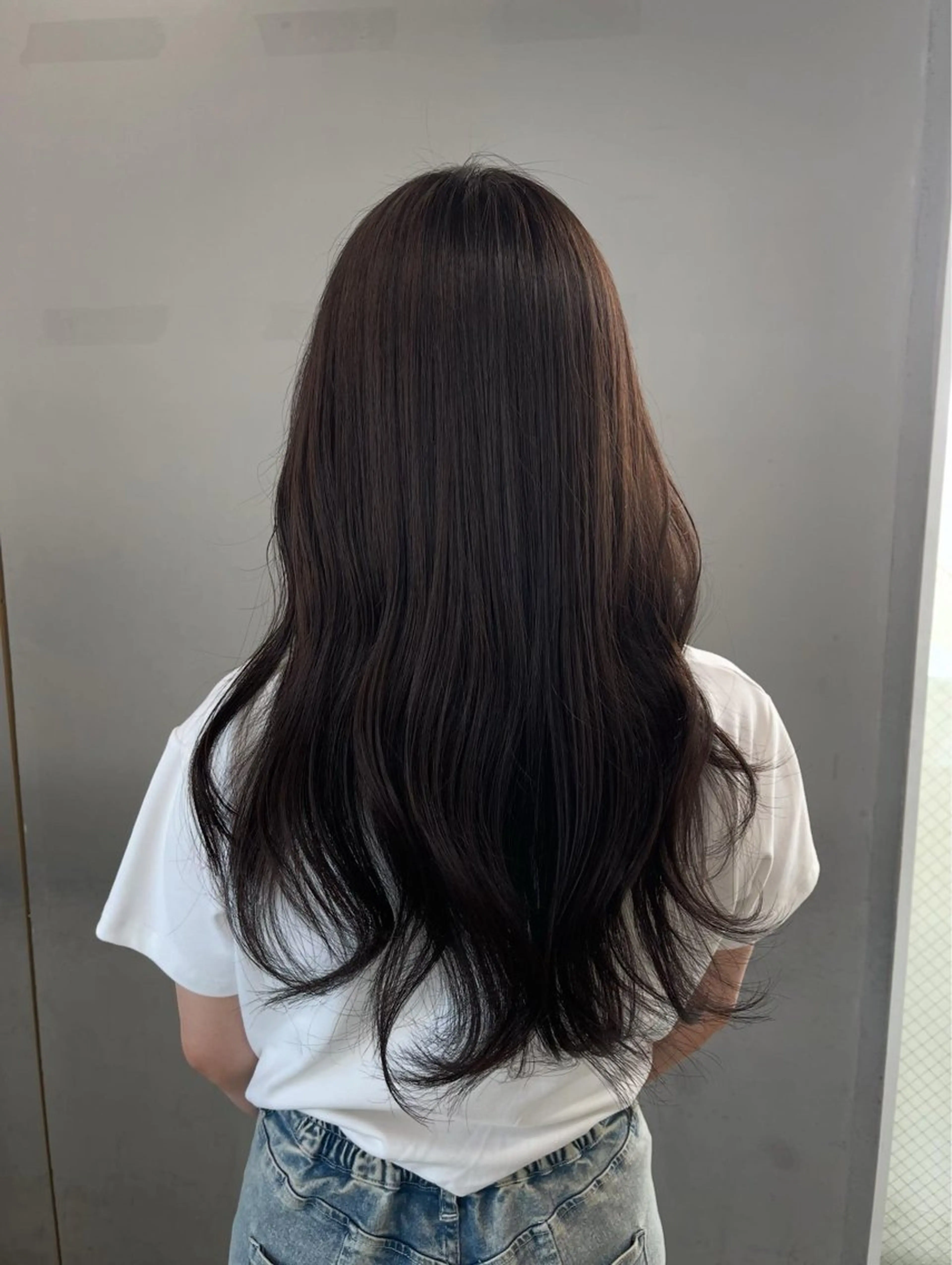 ロング カラー ベージュカラー ヘアカラー トリートメント 愛莉/ラベンダー/ ベージュ/ブラウンのヘアスタイル