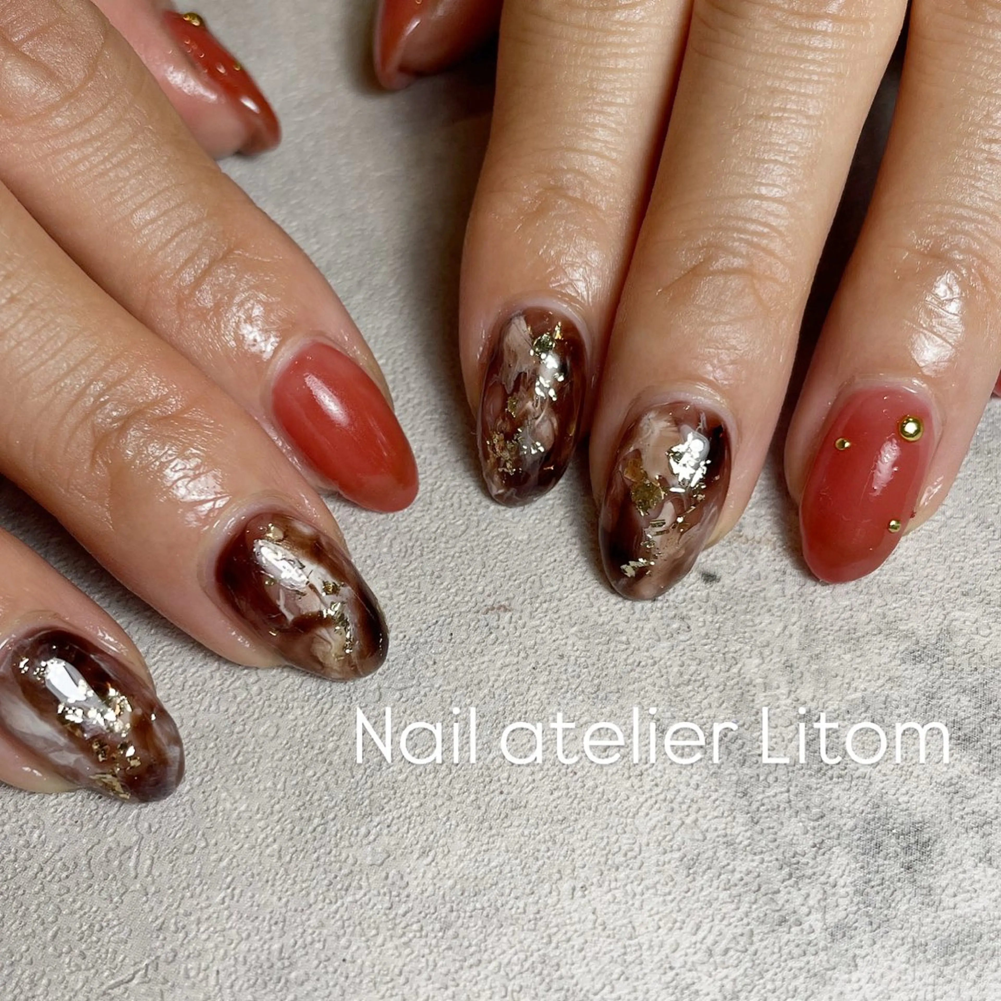 ネイル Nail atelier Litom【ネイルアトリエリトム】所属・相模原ネイル Tomoのネイルデザイン