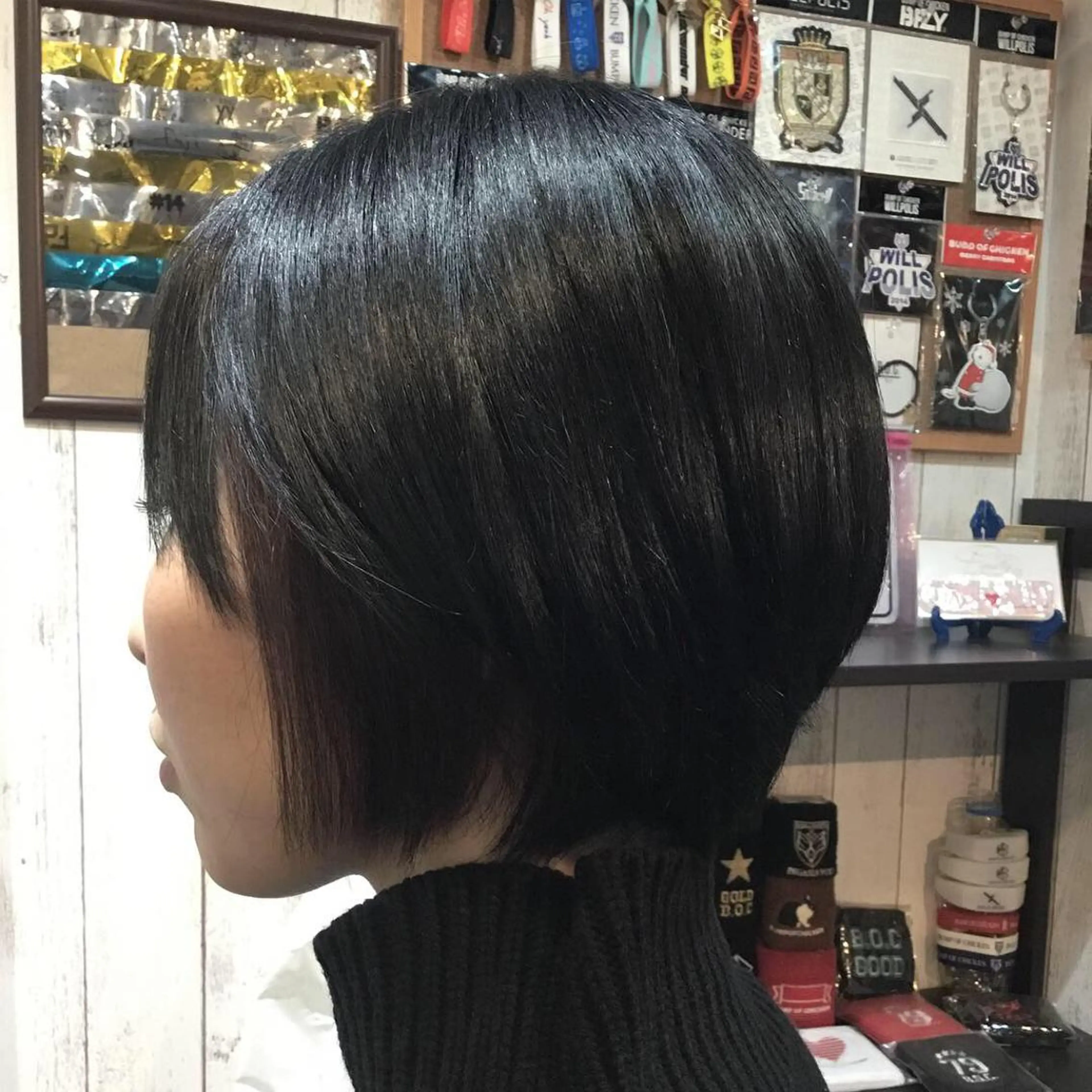ショート カラー 金崎 新吾のヘアスタイル