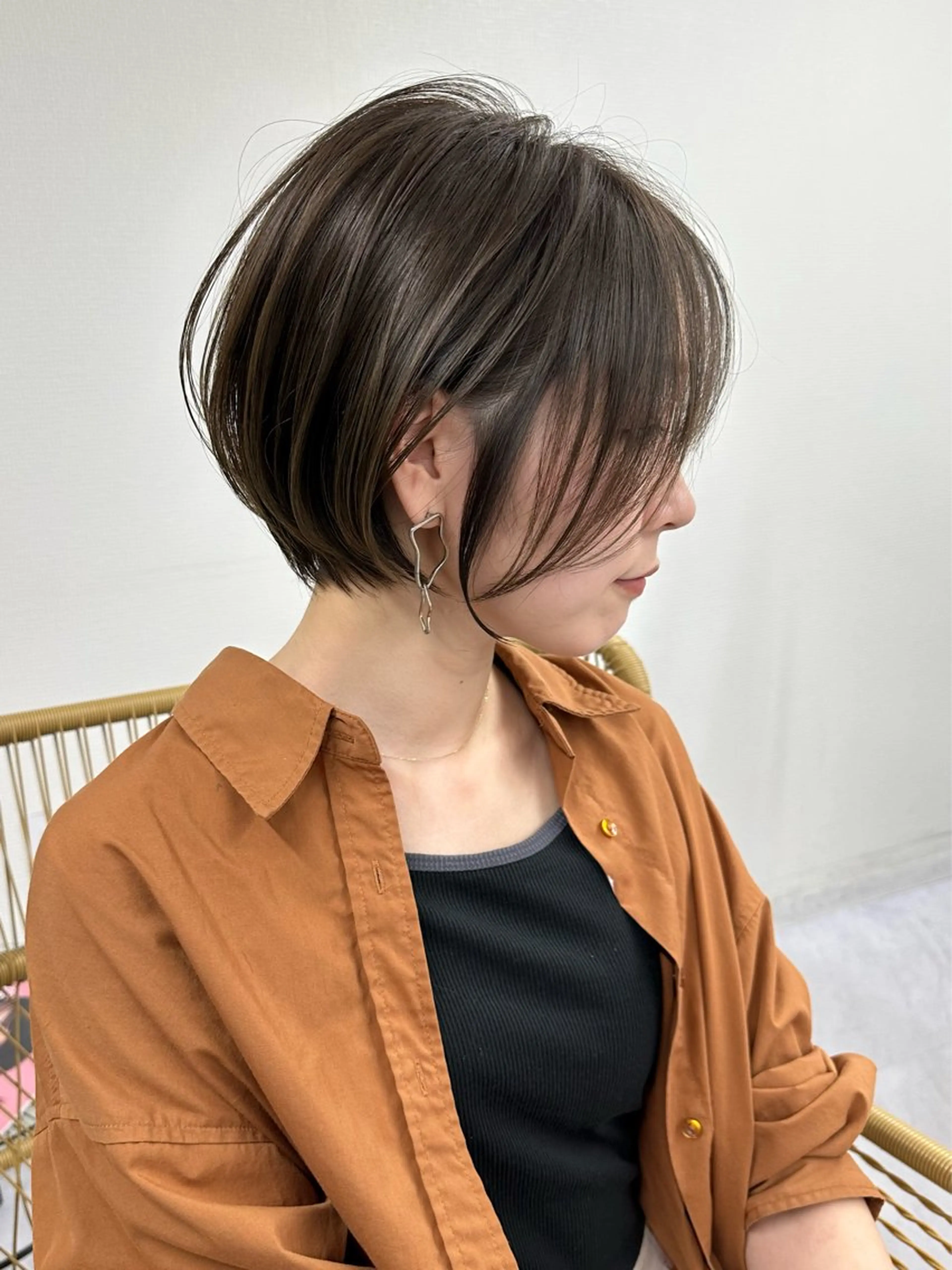 ショート 可愛いショートカット 後藤健一のヘアスタイル