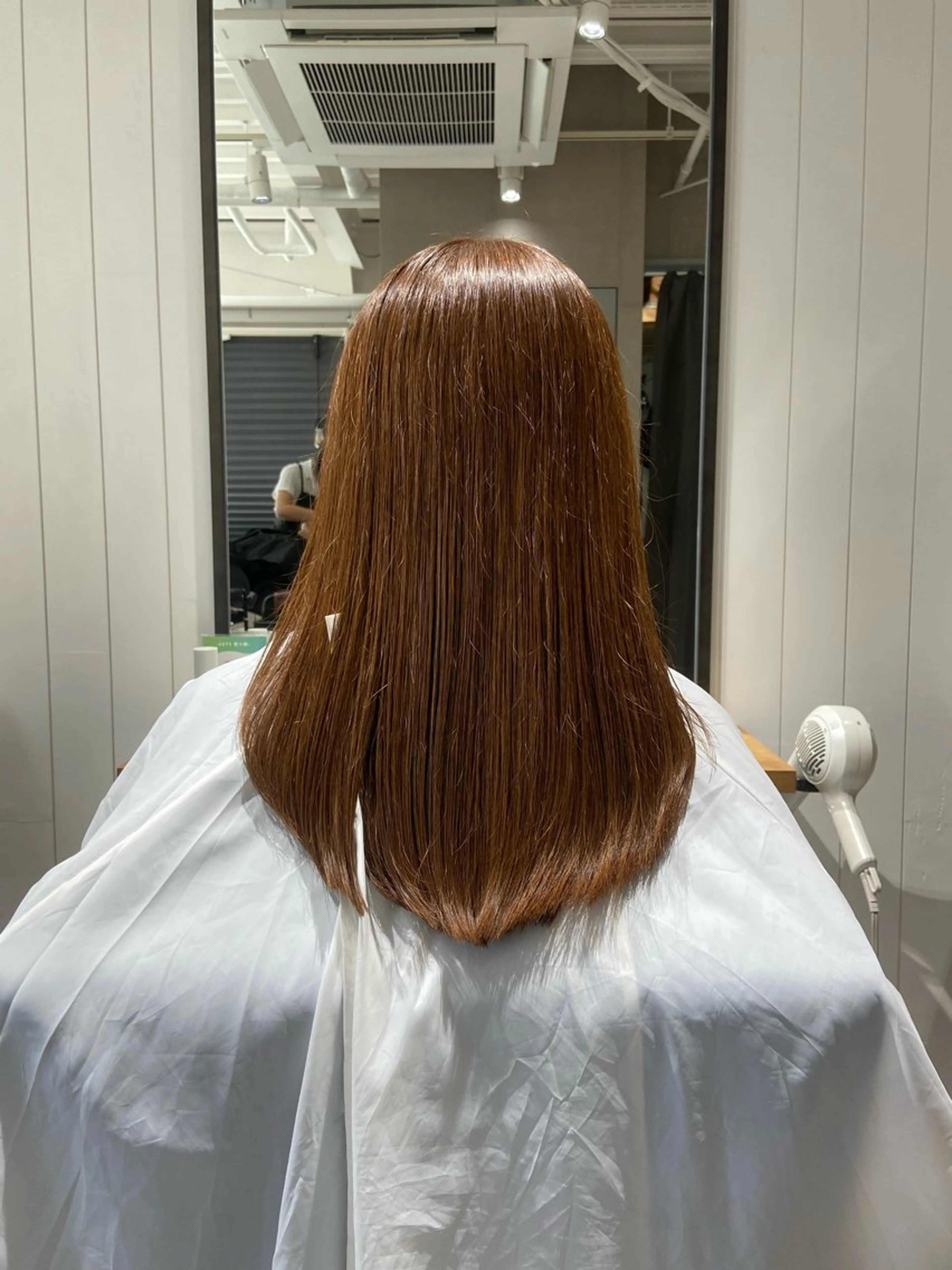 セミロング 髪質改善/オオイシ ナツミのヘアスタイル