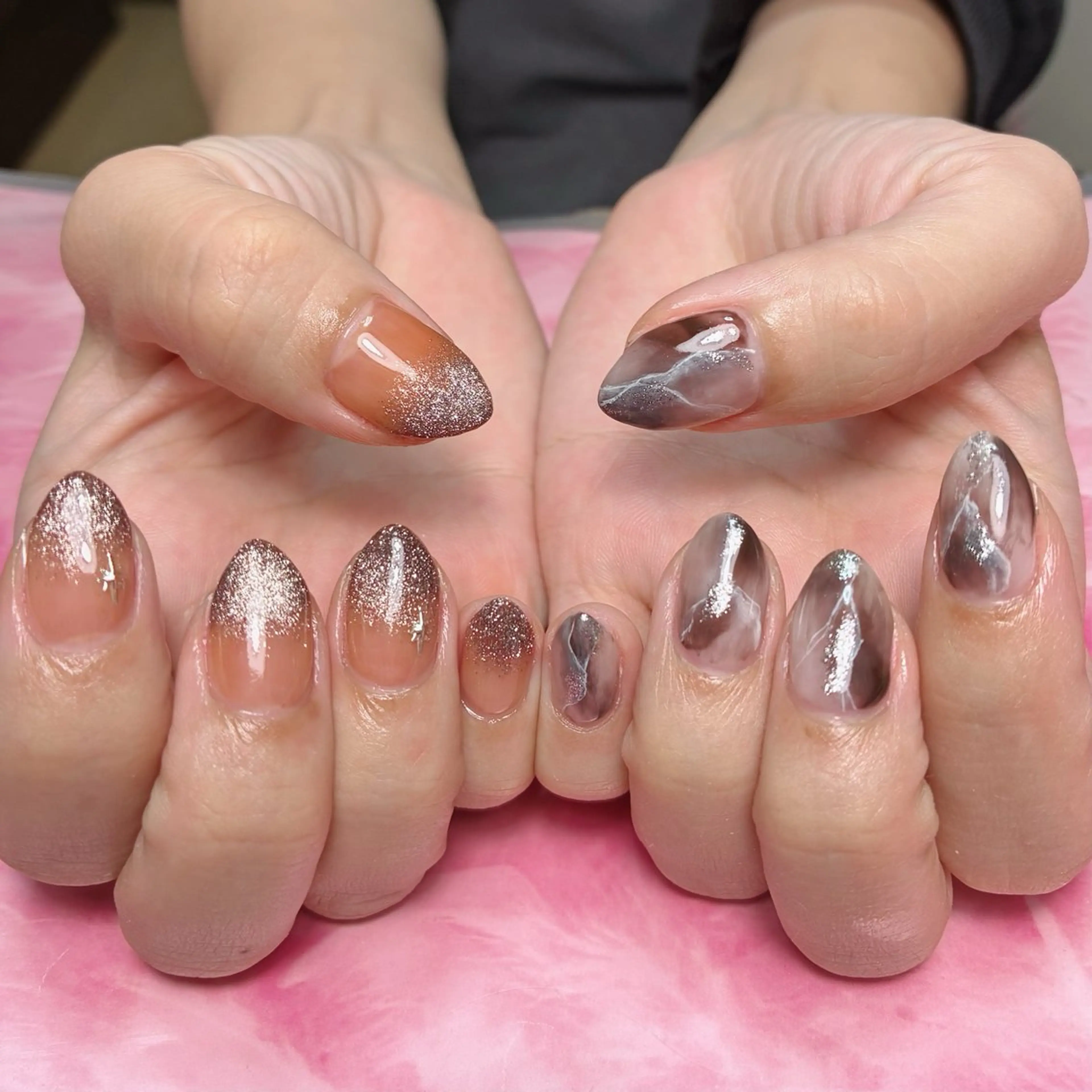 ミディアム ハンドネイル hs nail salonのネイルデザイン