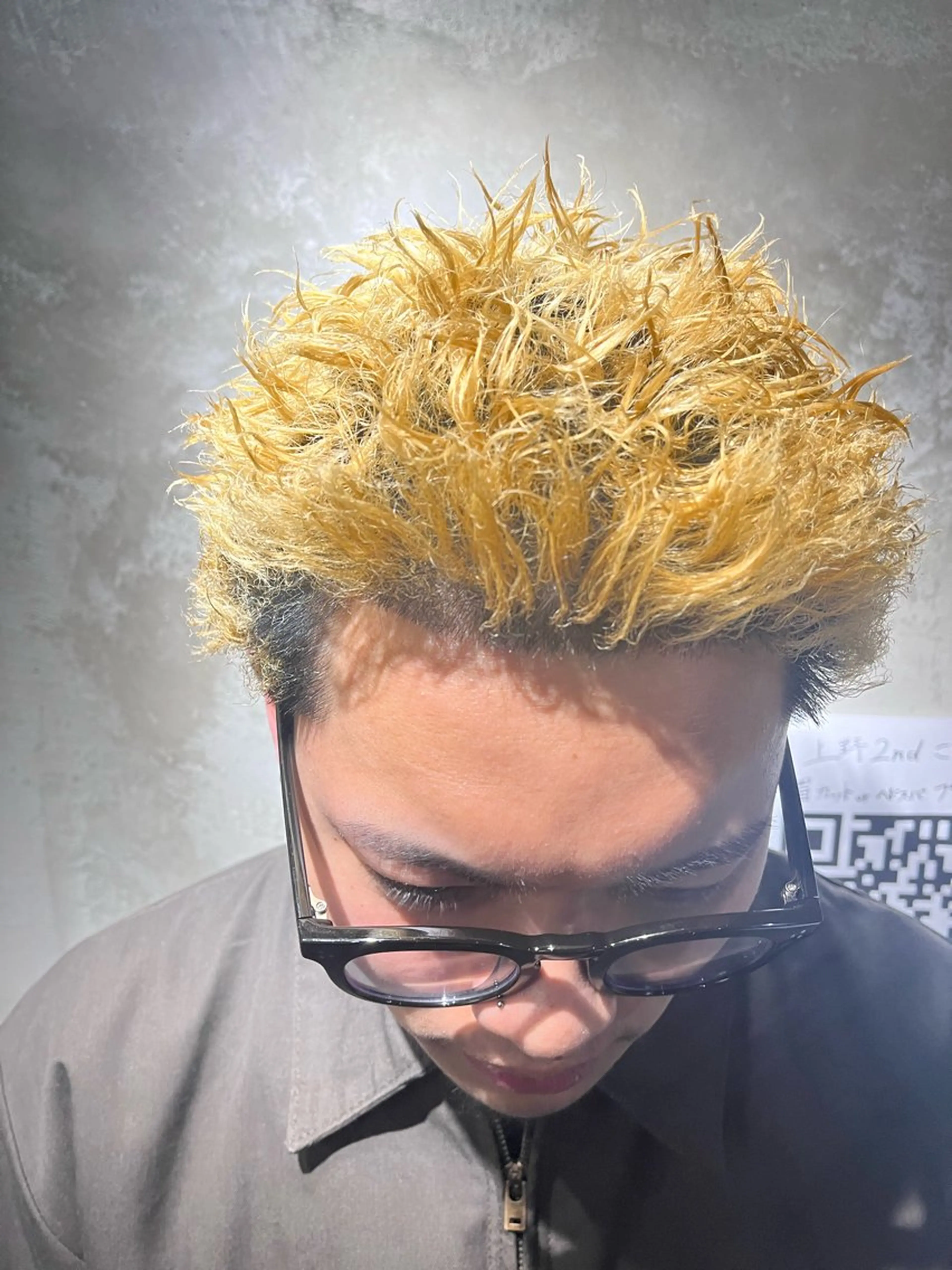 カット＋ダブルカラー+パーマの写真
