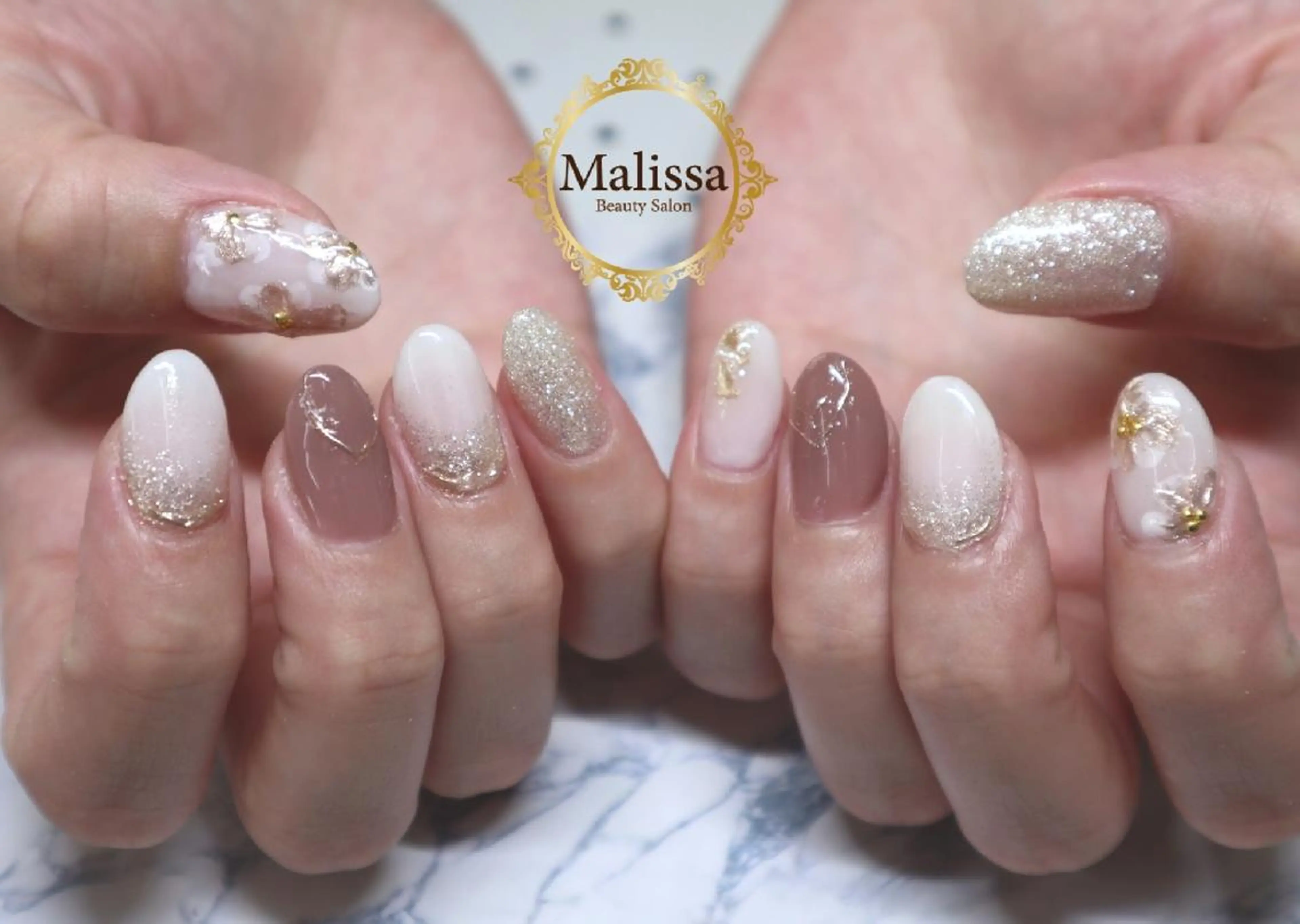 ネイル ミラーネイル Beauty Salon Malissa所属・Malissa　 スカルプ&深爪歓迎◎のネイルデザイン