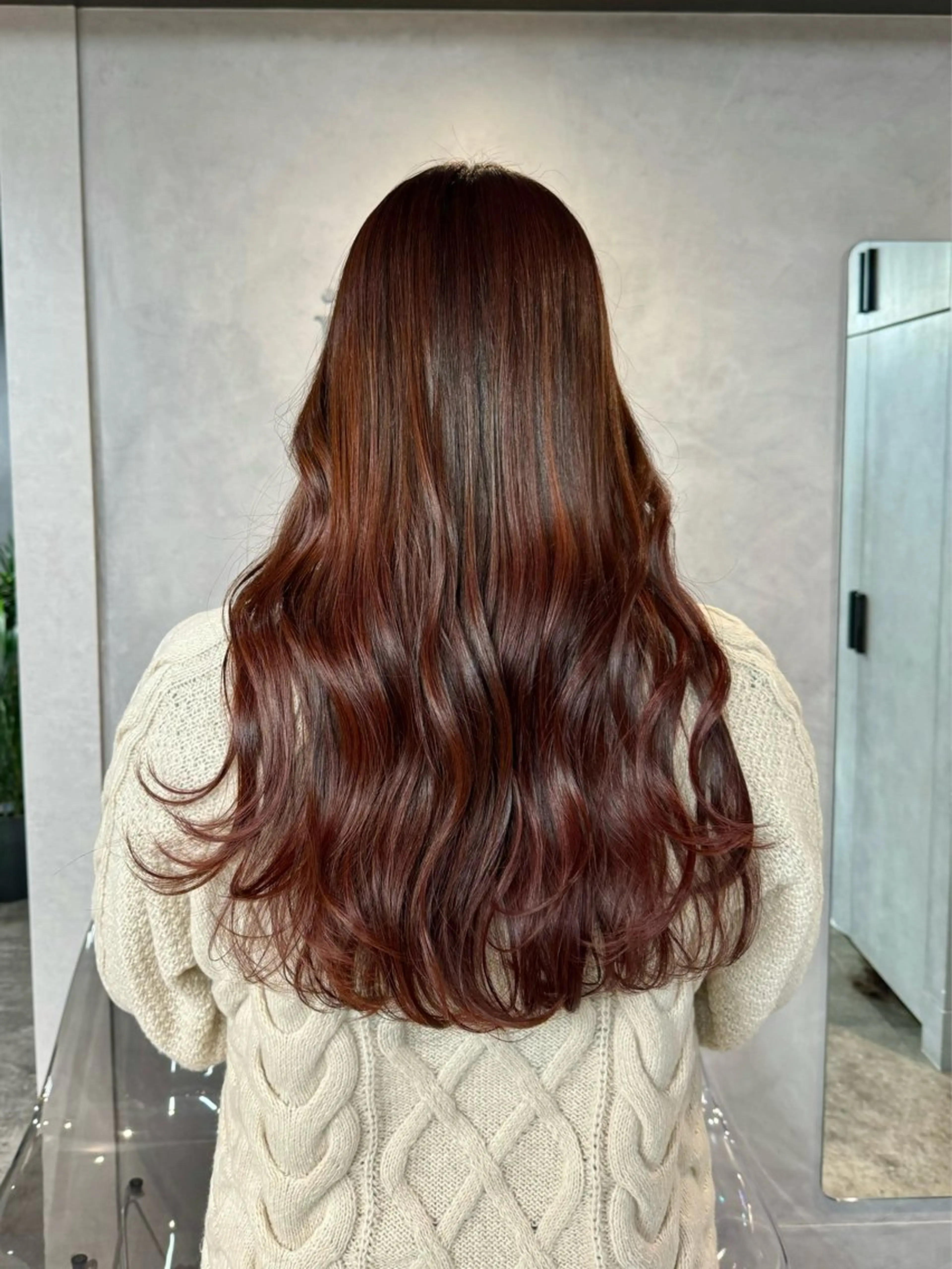 カラー ボルドーカラー 髪質改善/艶髪 MINAMIのヘアスタイル