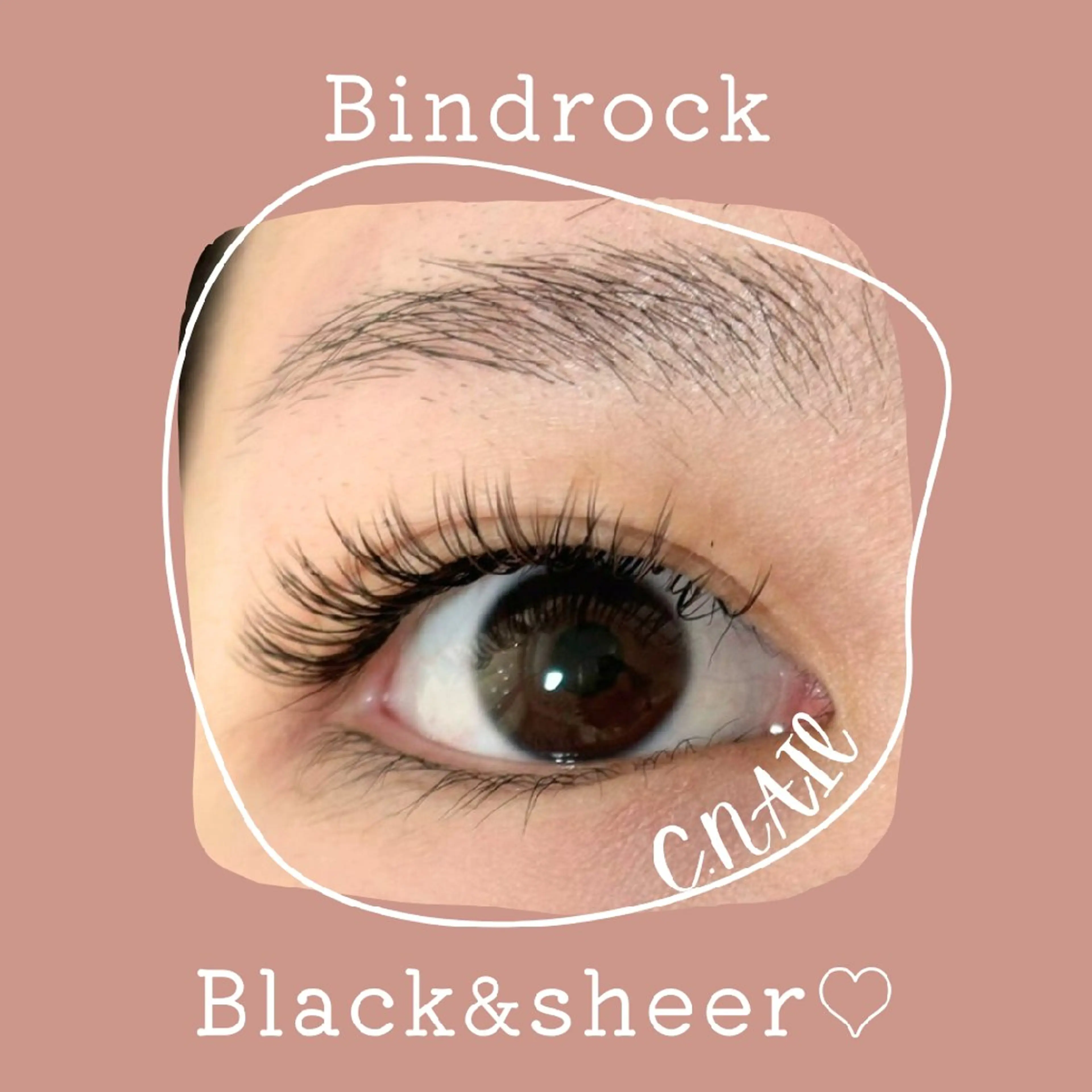 マツエク・マツパ バインドロック マツエク C.Nail&EYE 　chiharuのマツエク・マツパデザイン