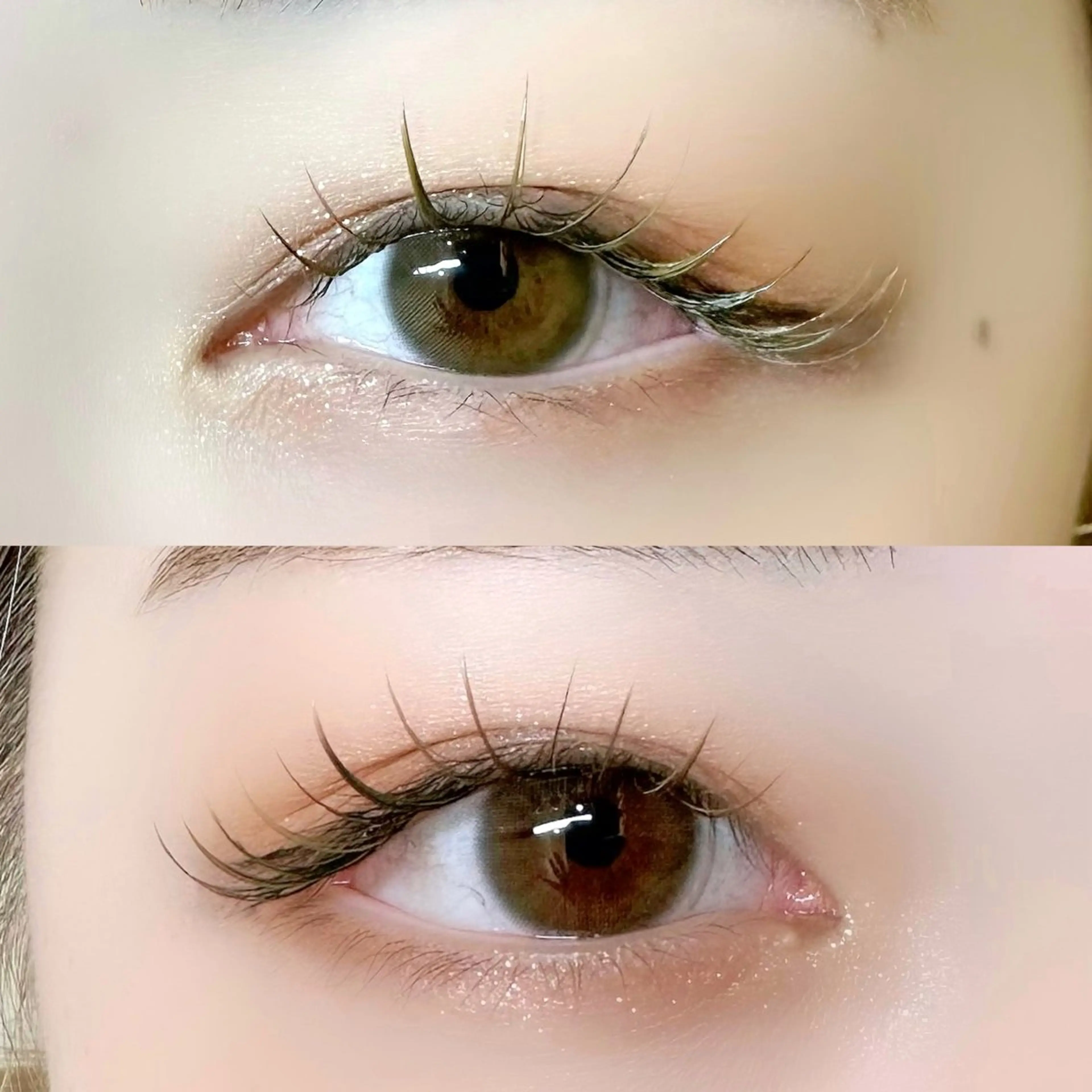 マツエク・マツパ Cカール カラーマツエク フラットラッシュ OPS hair ミクのマツエク・マツパデザイン