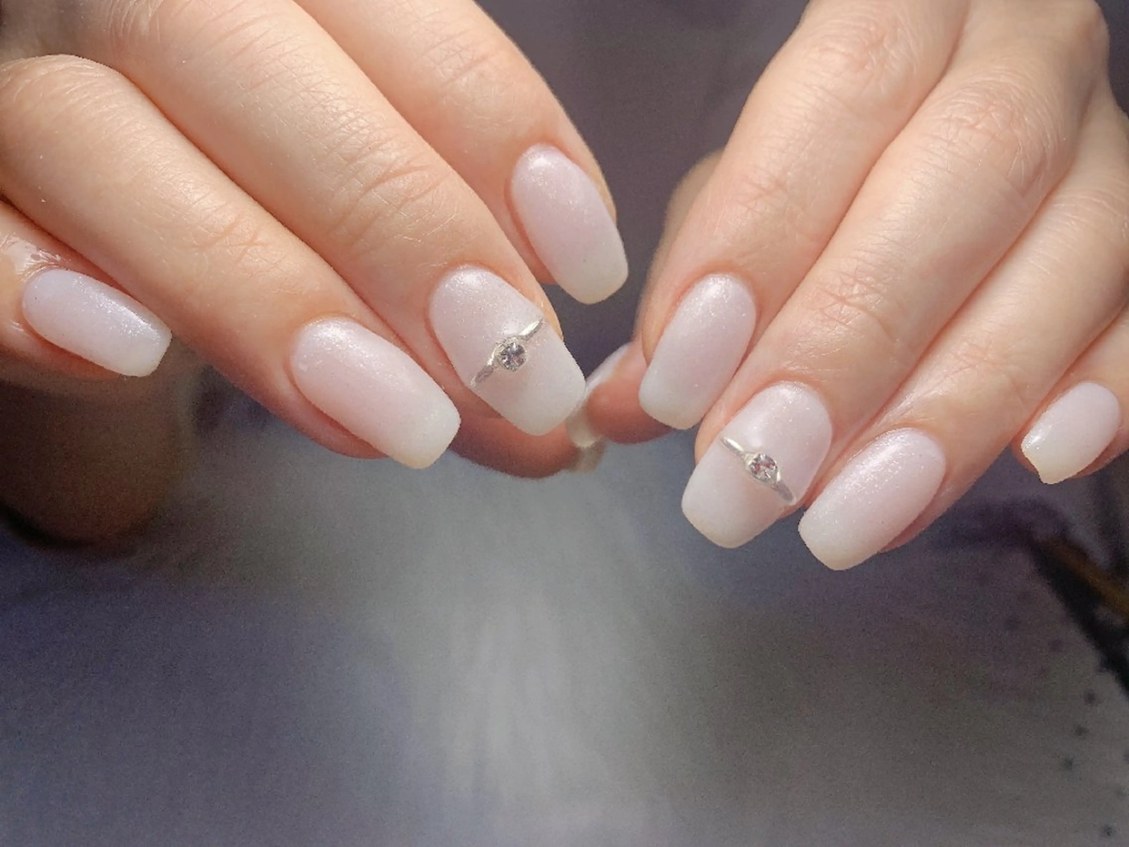 ネイル ハンドネイル 🎀Yumi✨ 長さ出し専門のネイルデザイン